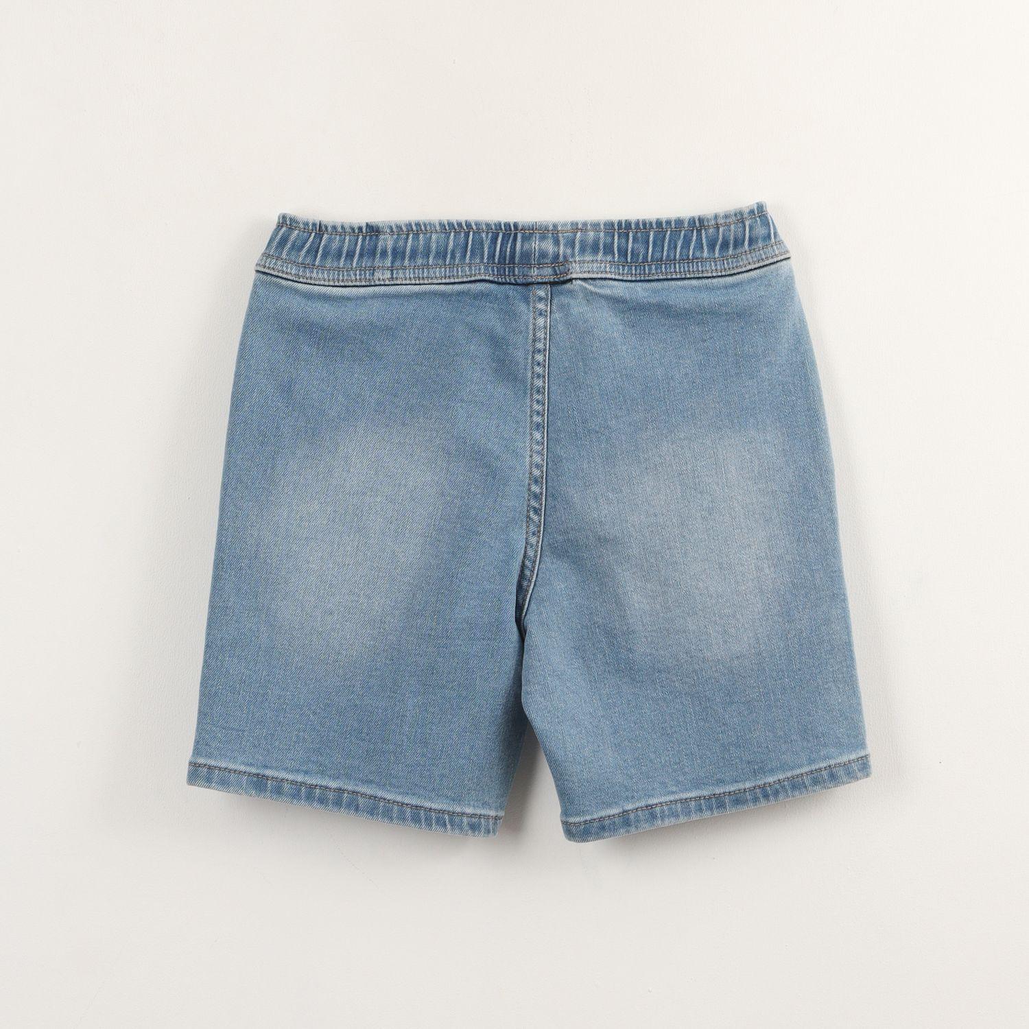 Short Niño Azul Básico The Brands Club-1