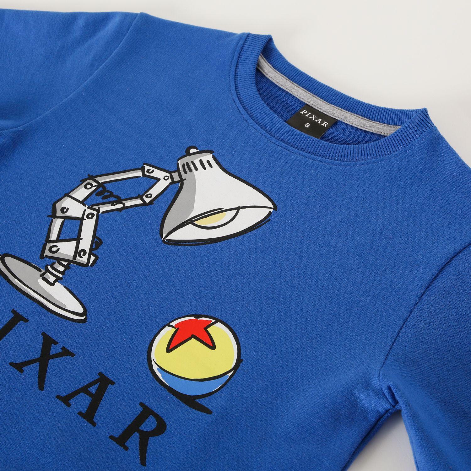 Polerón Cerrado Niño Azul Pixar Disney-2