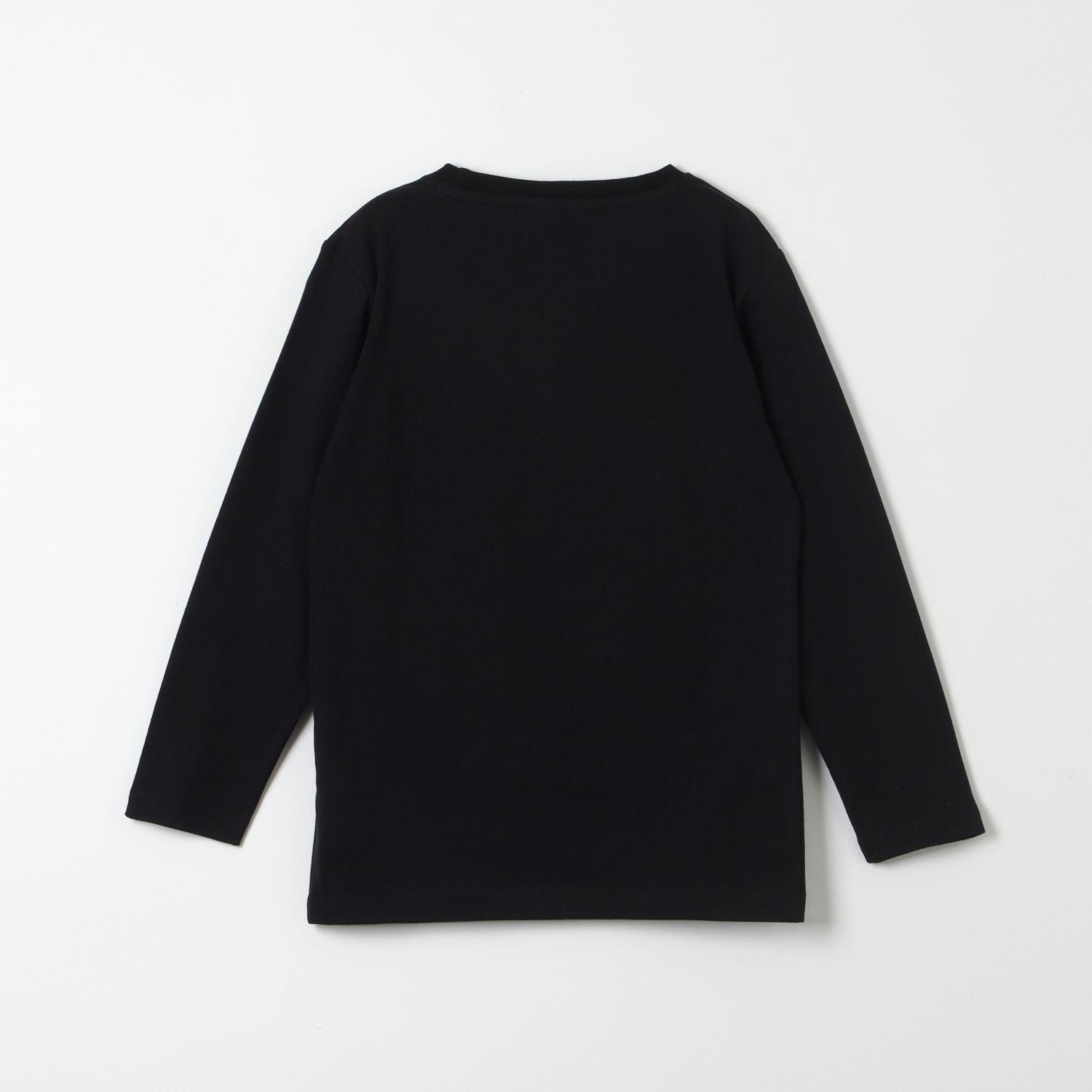 Polera Manga Larga Niño Multi Logo Negro Minecraft-2