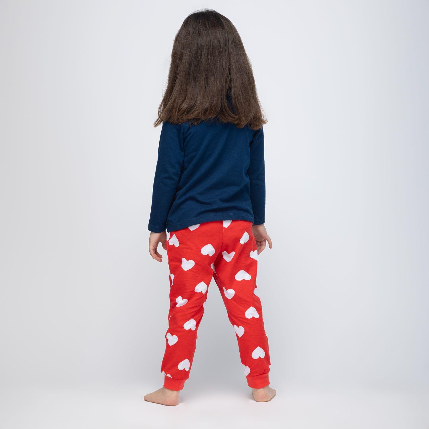 Pijama Niña Minnie Hey Hey Azul Disney-1