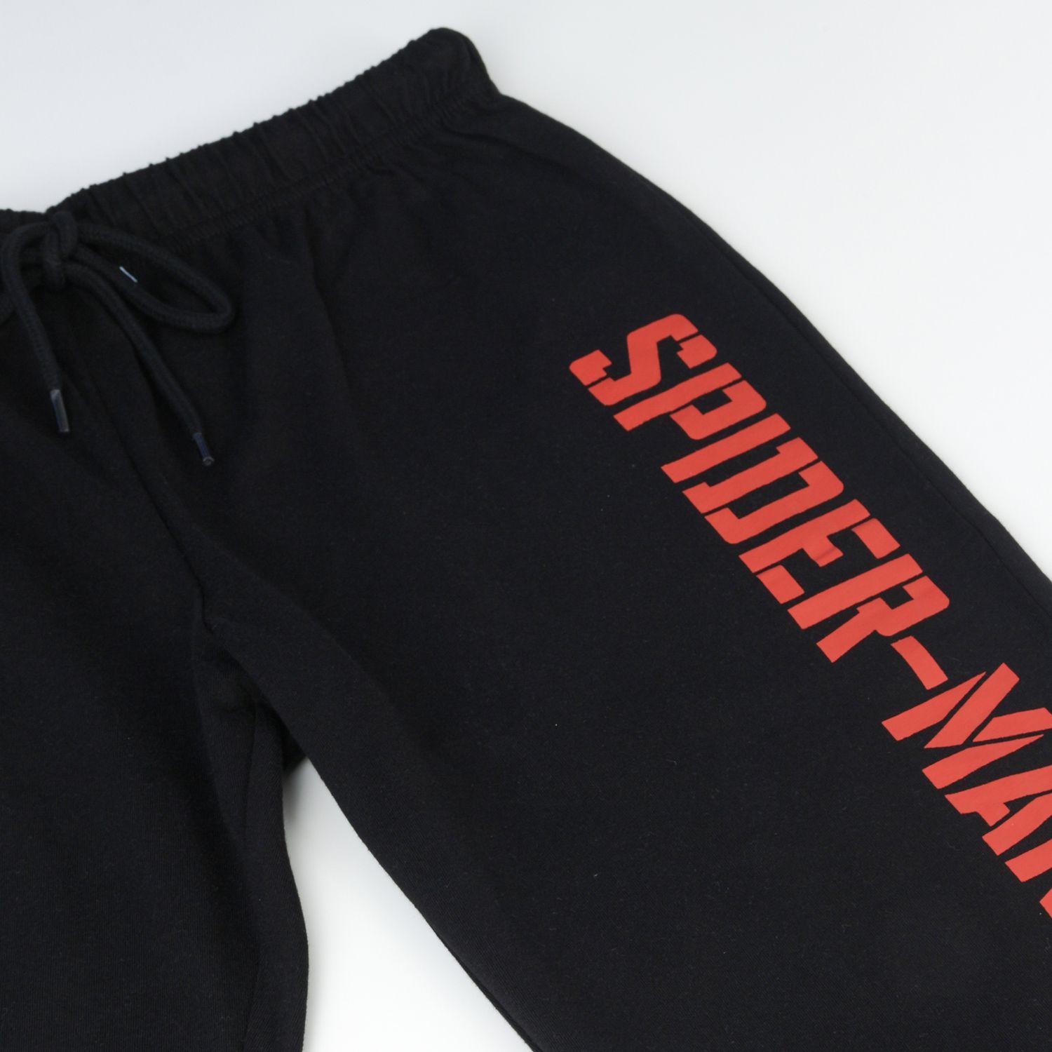 Pijama Manga Larga Niño Rojo Hanging Spiderman Marvel-3