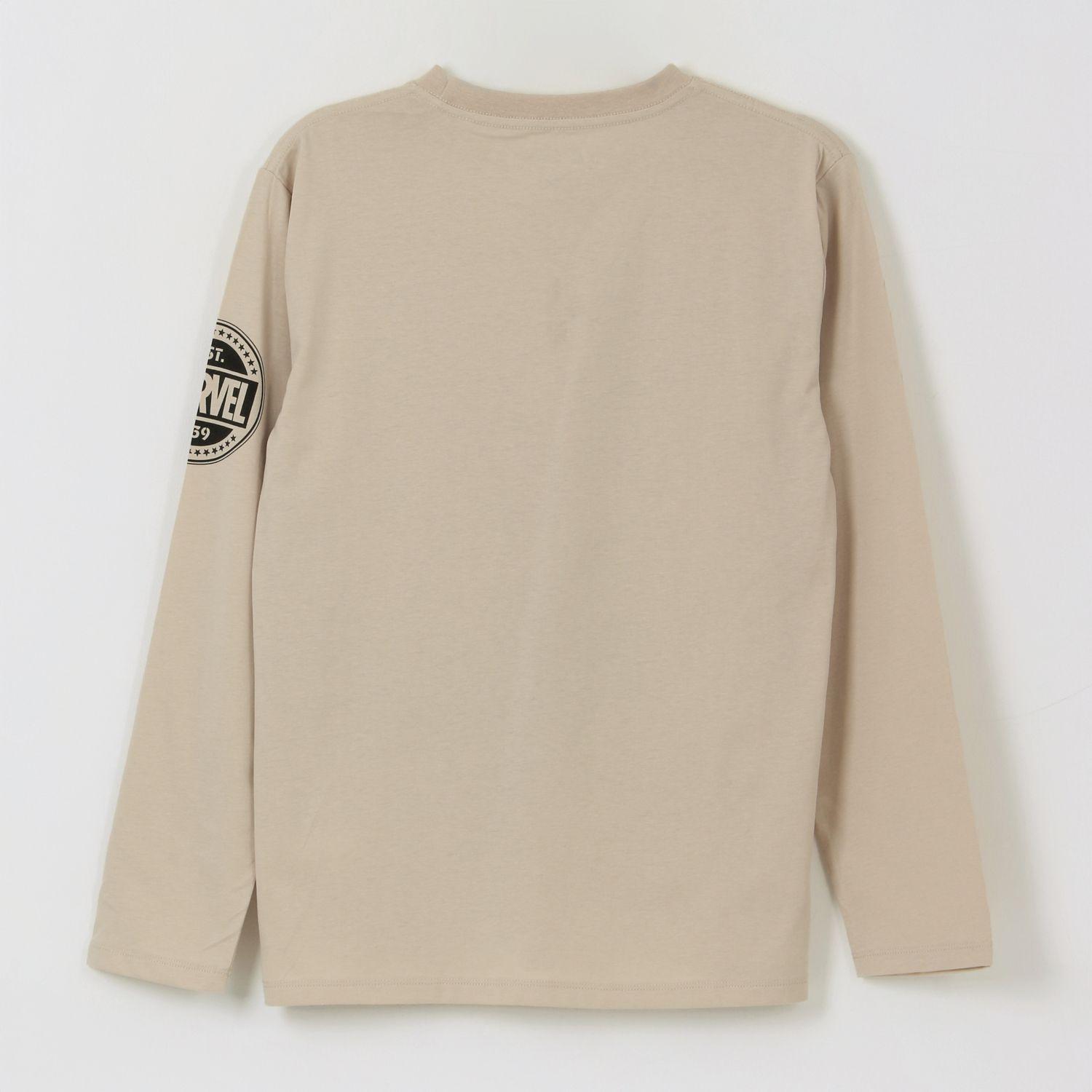 Polera Manga Larga Niño Spiderman Jump Blanco Marvel-1