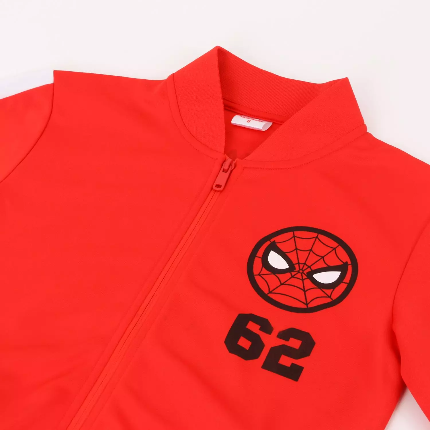 Polerón Deportivo Cierre Niño Fútbol Spiderman Rojo Marvel-2