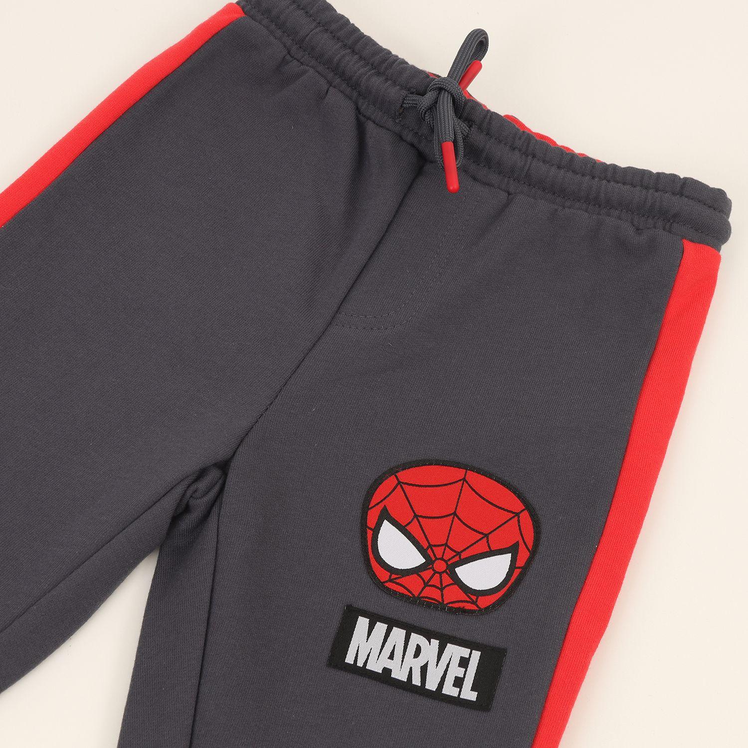 Conjunto Buzo Niño Spiderman Two Sides Gris Marvel-2