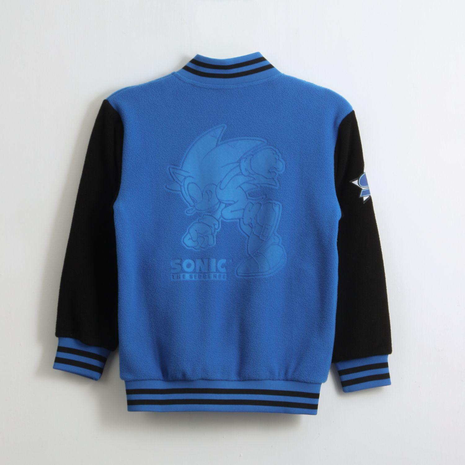 Chaqueta Niño Bomber College Azul Sonic-1