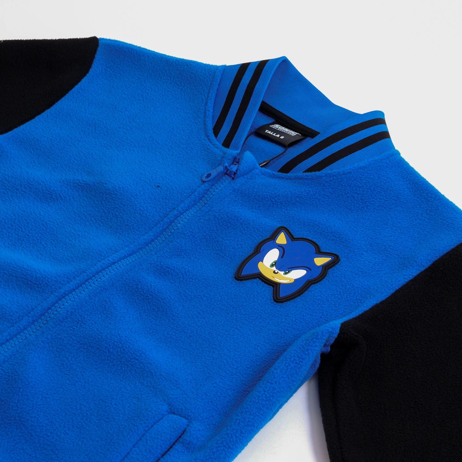 Chaqueta Niño Bomber College Azul Sonic-2