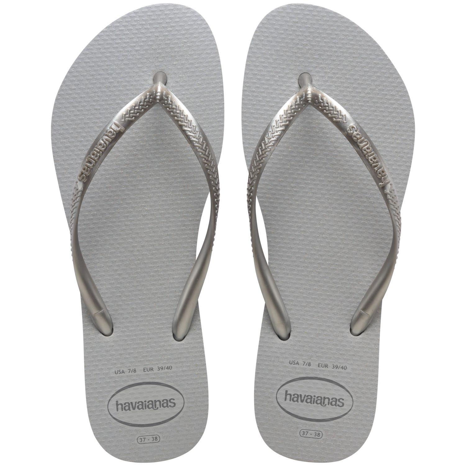 Sandalia Mujer Slim Gloss Gris Havaianas-0