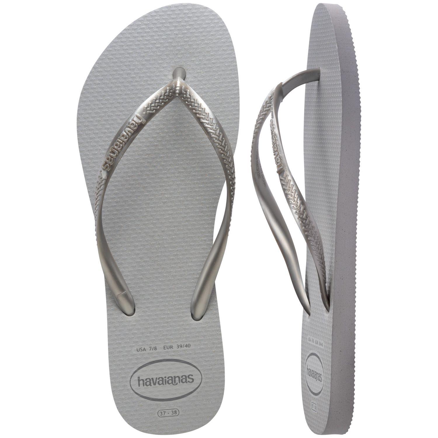Sandalia Mujer Slim Gloss Gris Havaianas-4