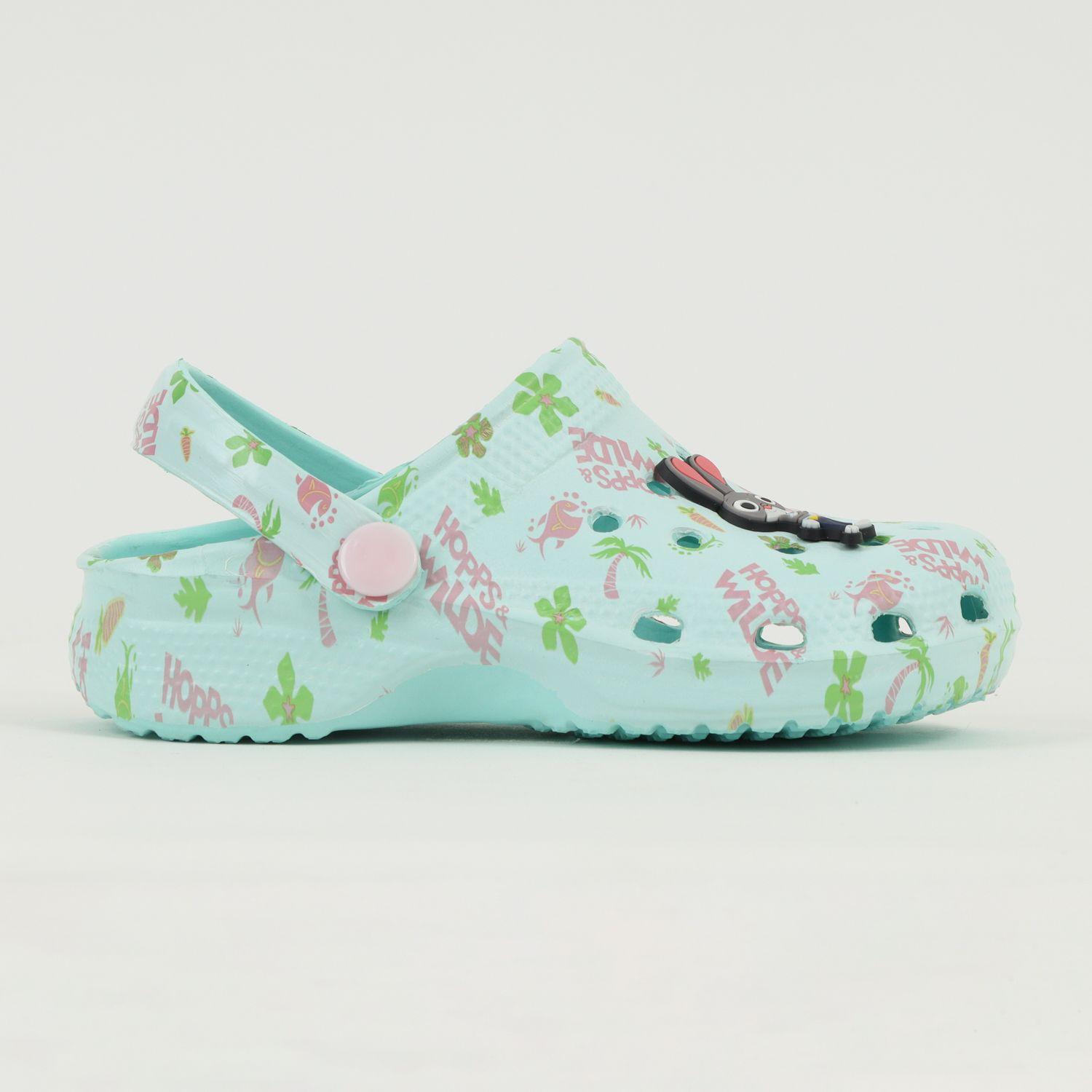 Zueco De Eva Niña Verde Hoops Zootopia-0