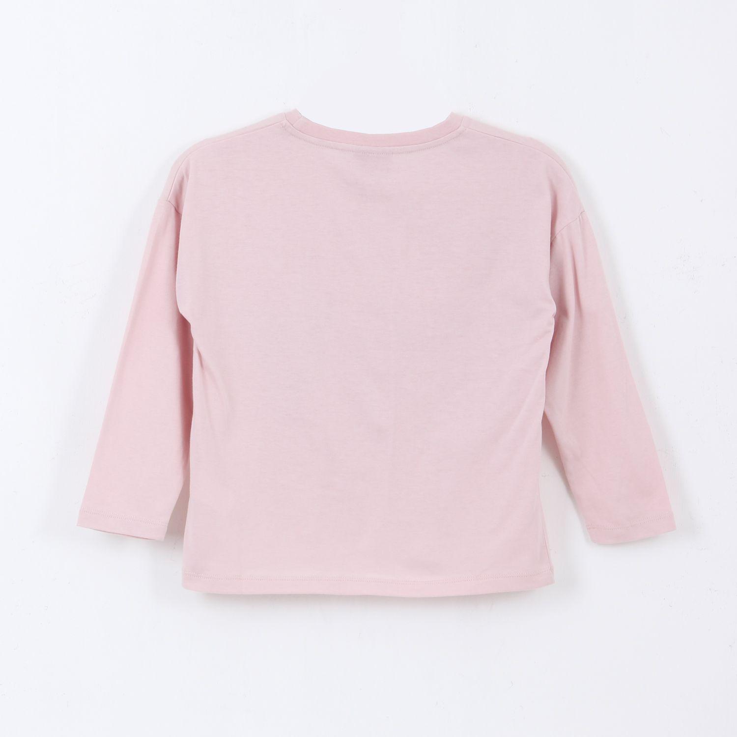 Polera Manga Larga Niña  Friends Rosado Hello Kitty-1