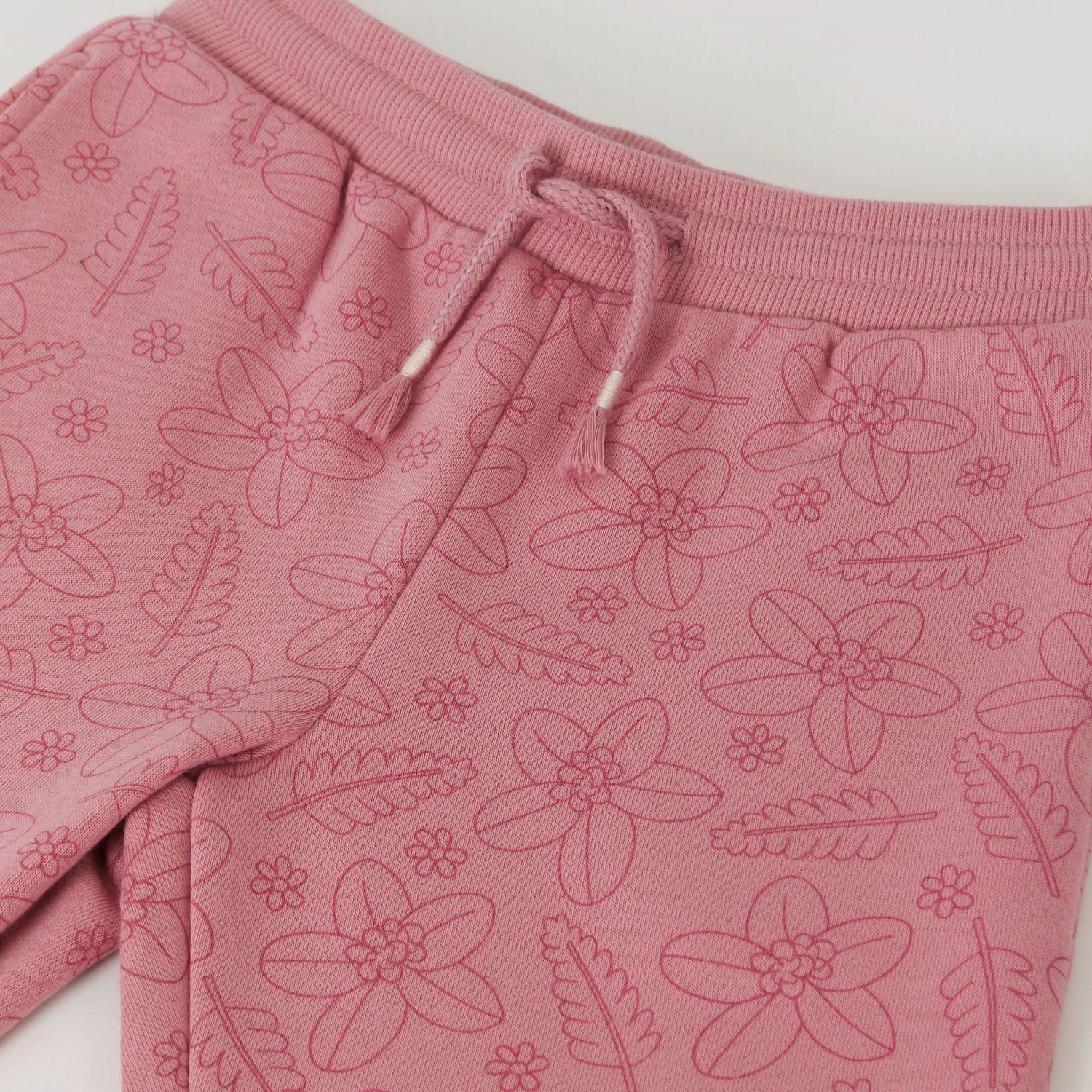 Conjunto Buzo Niña Vuelos Flores Rosado Bingo & Bluey-3