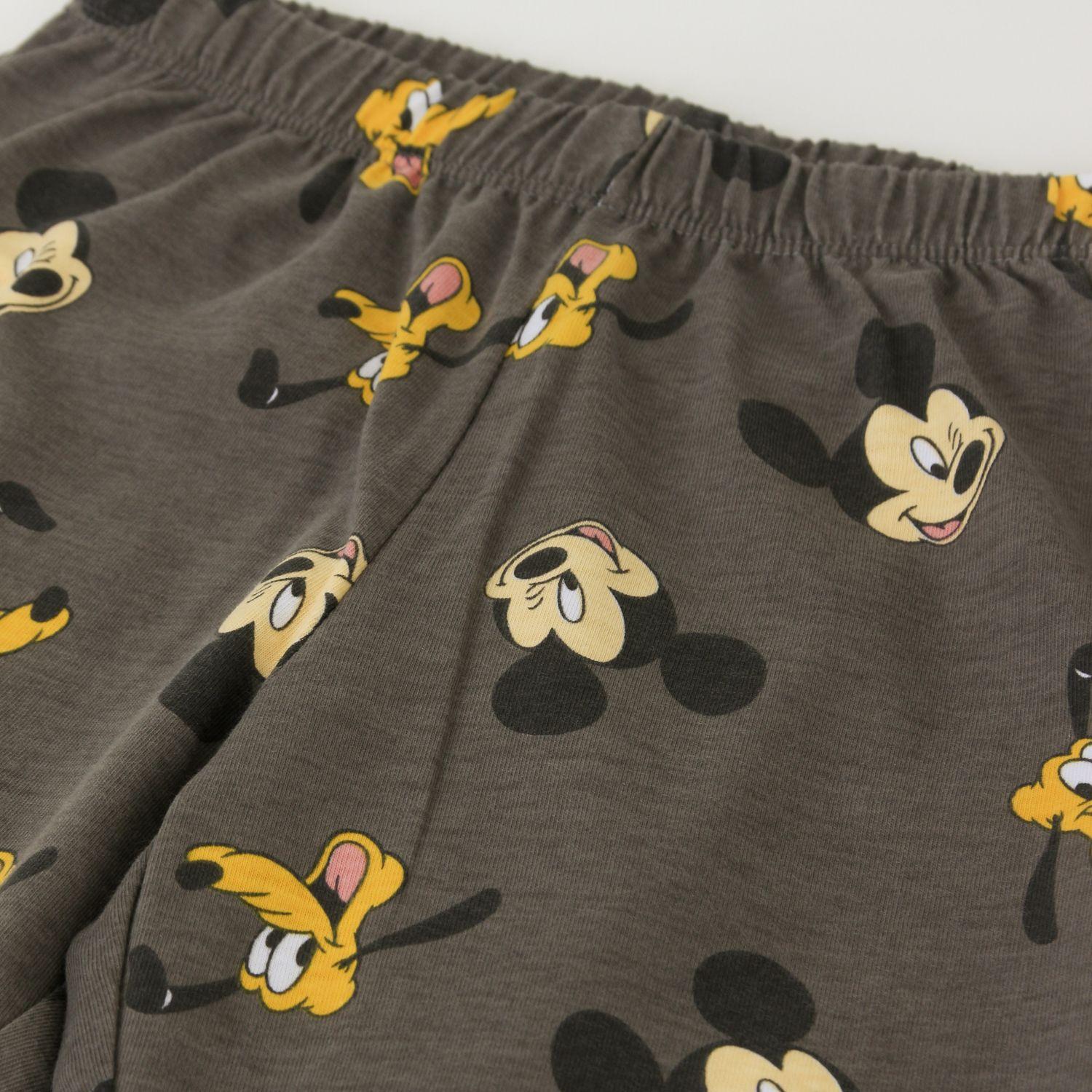 Pijama Manga Larga Niño Mickey & Pluto Blanco Disney-3