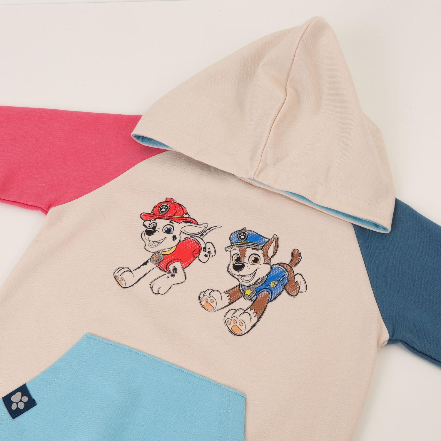 Polerón Cerrado Niño Beige Chase & Marshall Paw Patrol-2