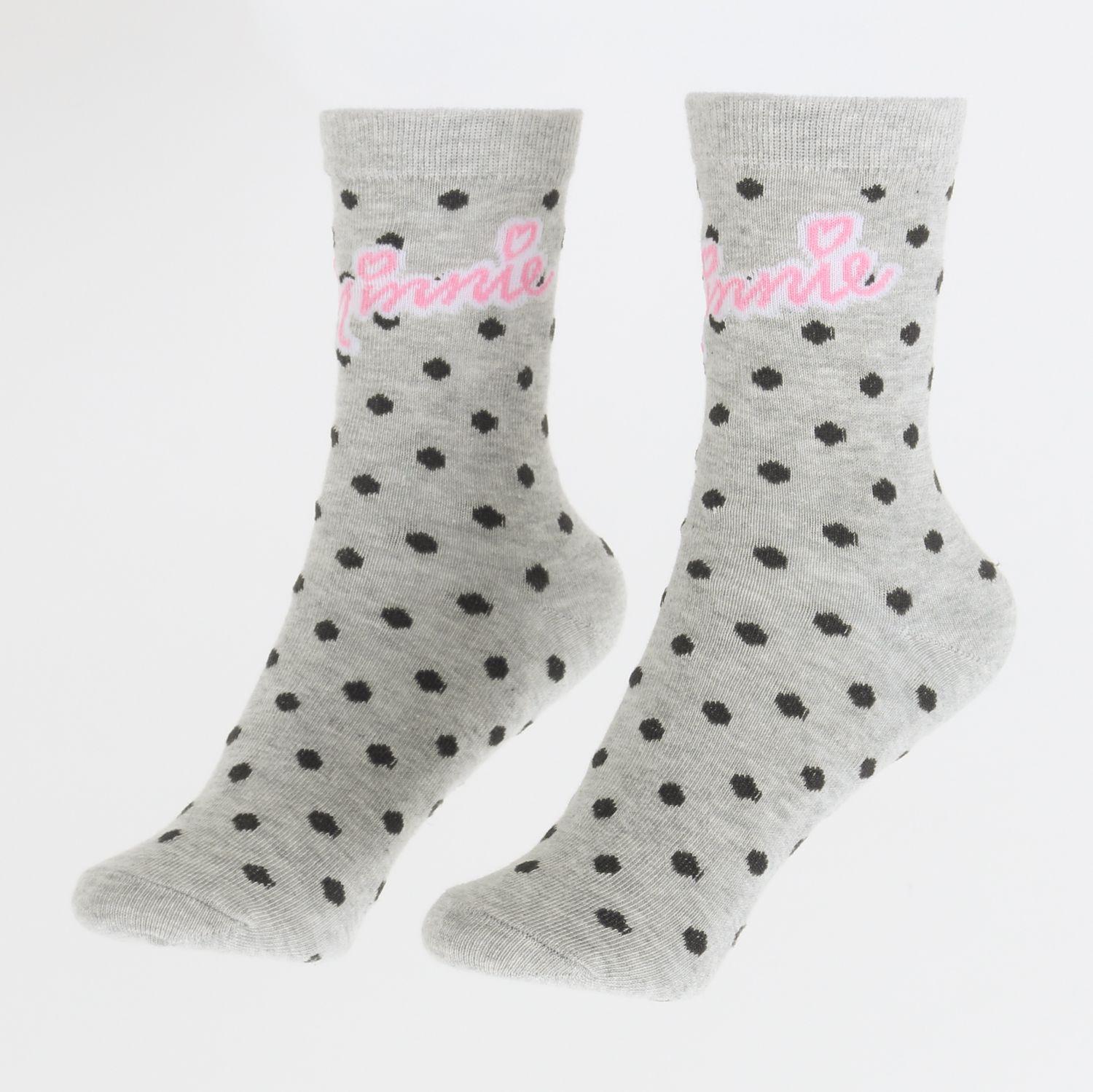 Bipack Calcetines Niña Full Print Minnie Rosado Disney-1