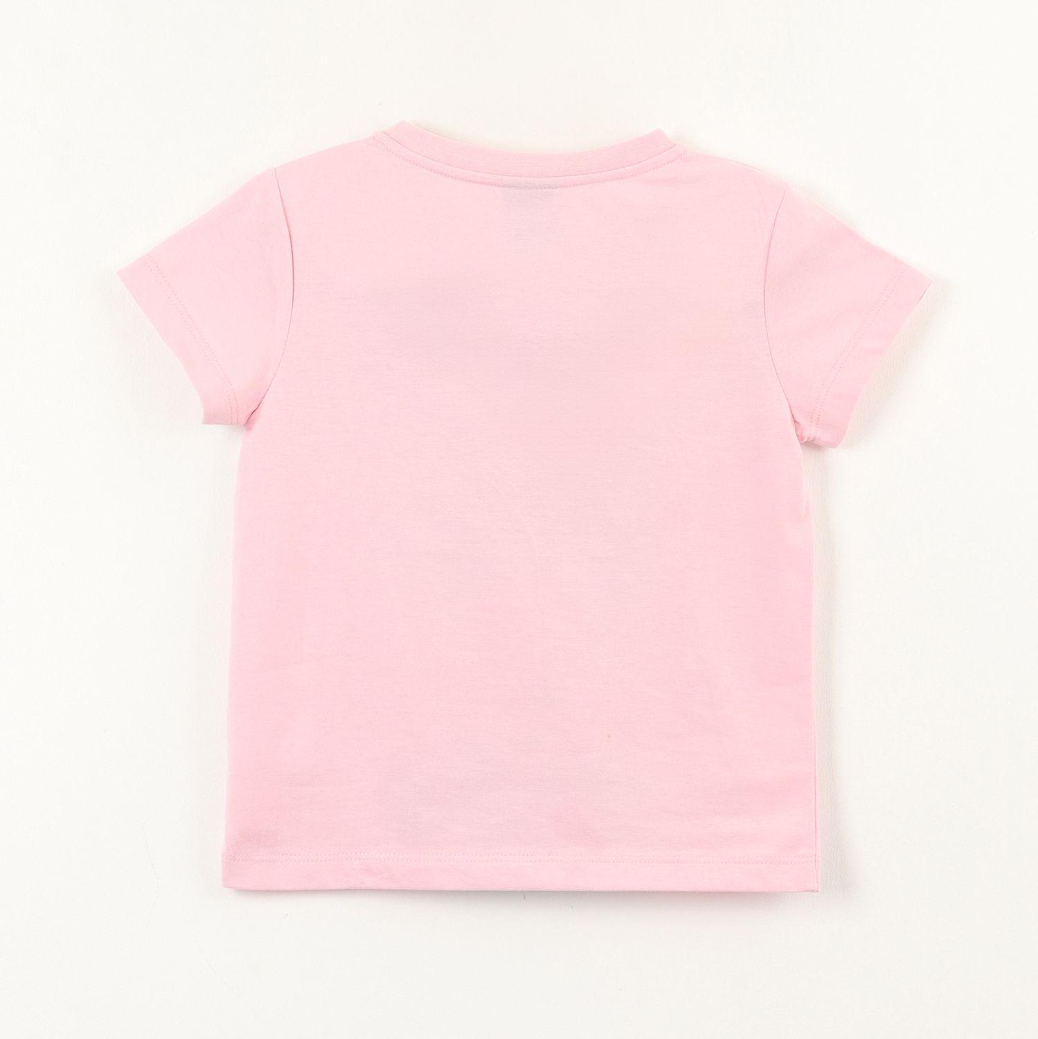 Polera Manga Corta Niña Minnie Lentejuelas Rosado Disney-3