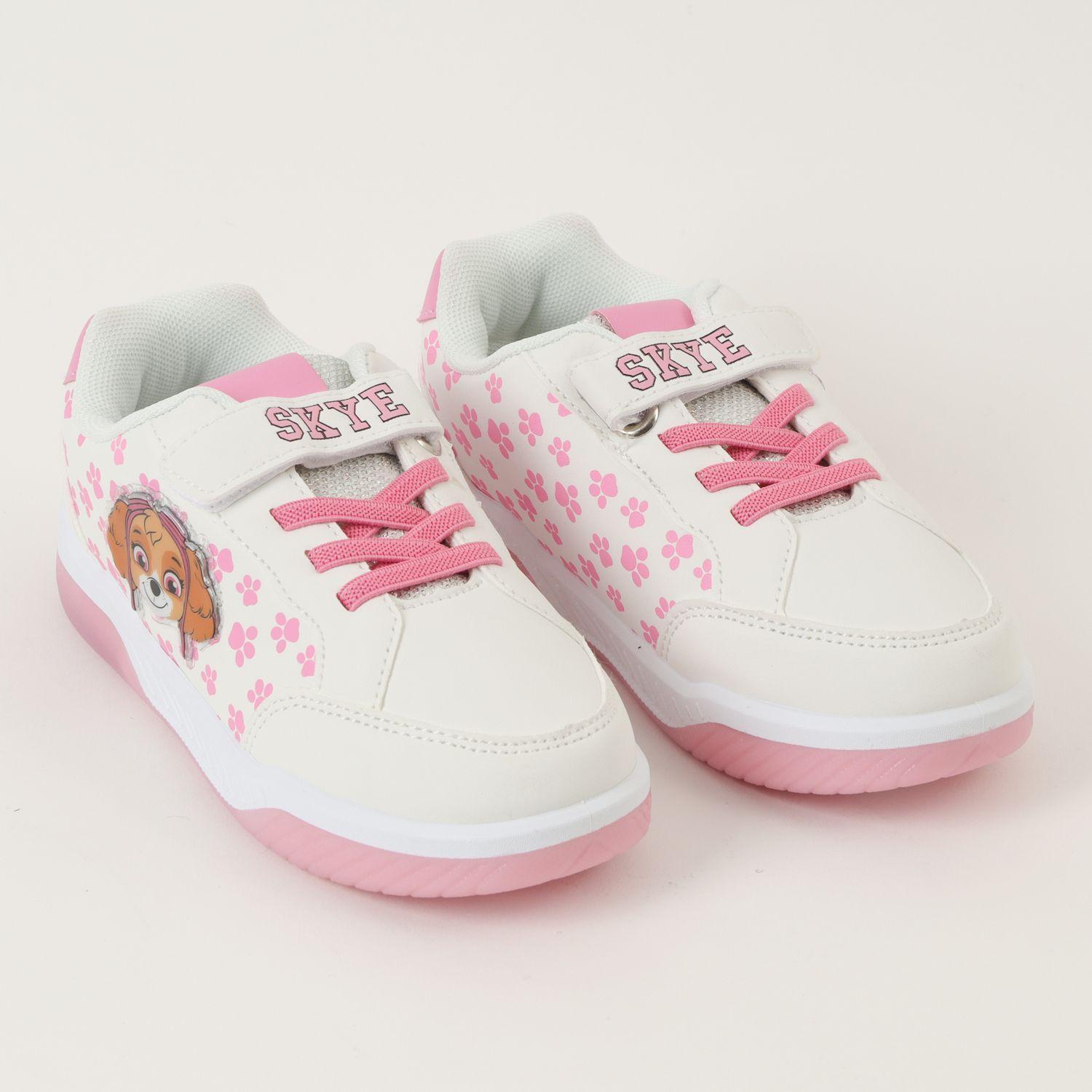Zapatilla Con Luces Niña Skye Detalles Blanco Paw Patrol-1
