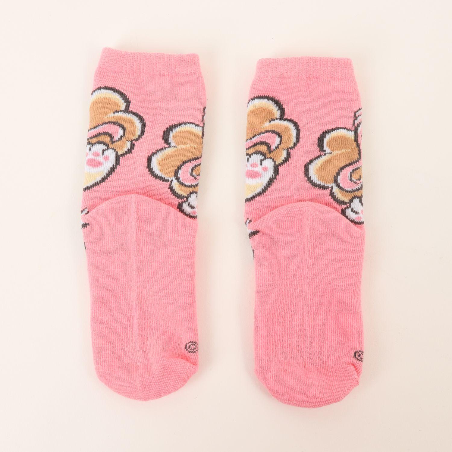 Tripack Calcetines Niña Rosado Full Print Skye Paw Patrol-2