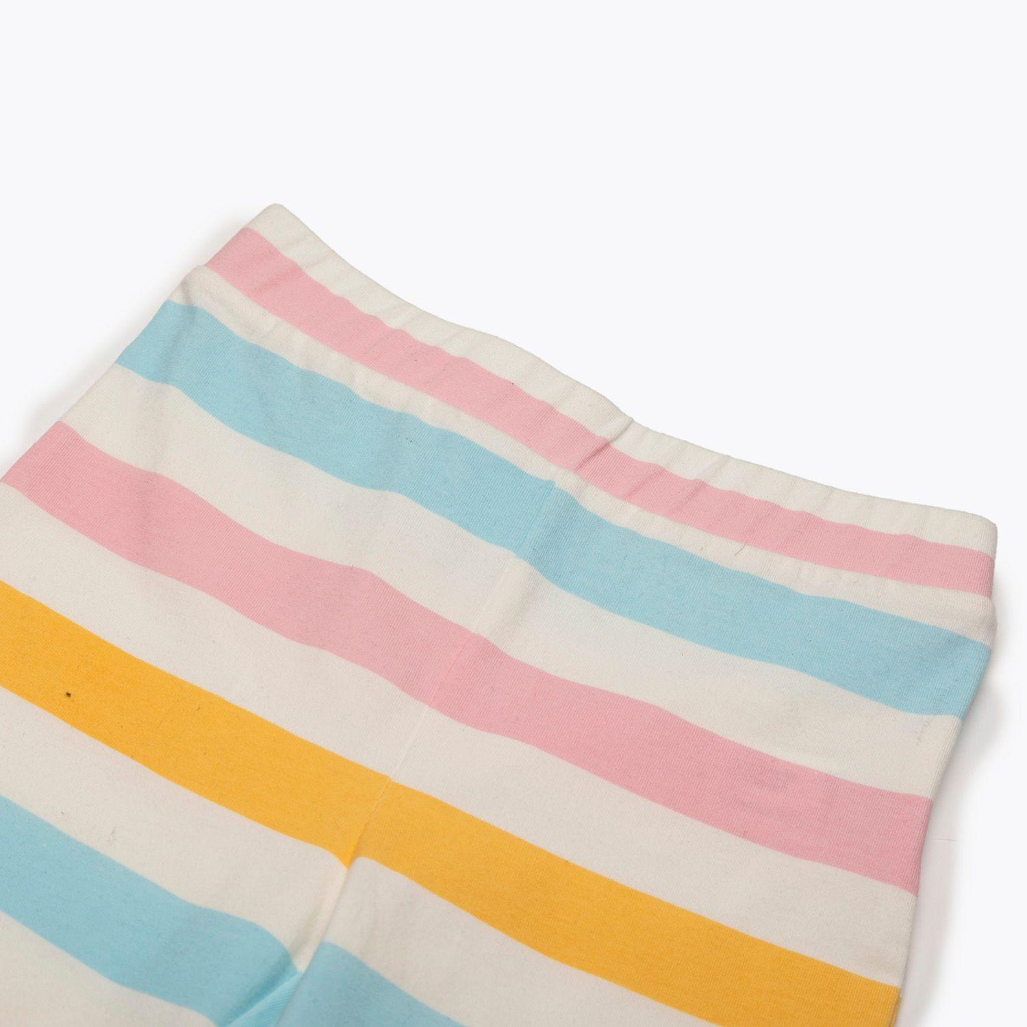 Conjunto Niña Rayas Bluey y Bingo Blanco Bluey-3