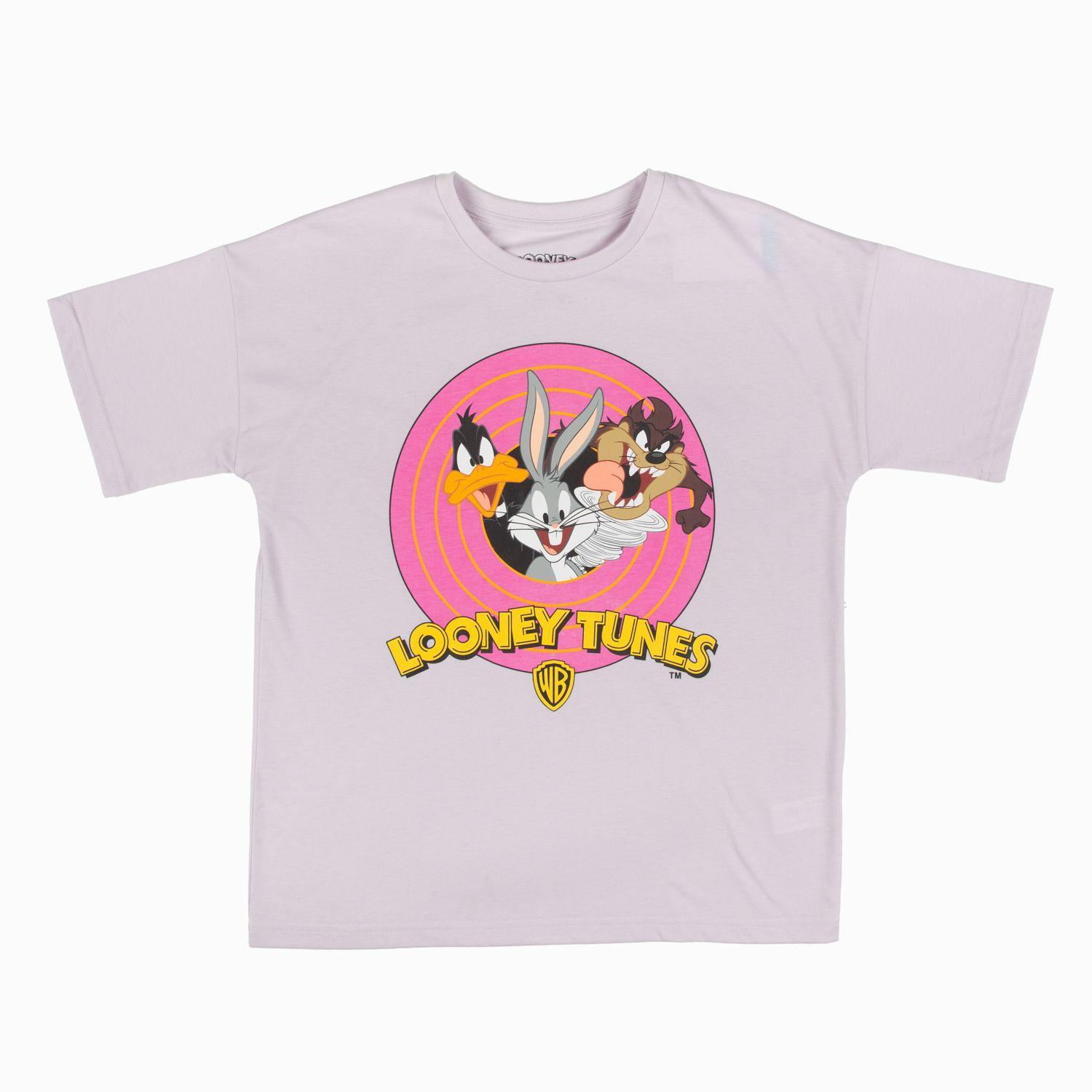 Polera Niña Bugs Bunny & Lucas Gris Looney Tunes-3
