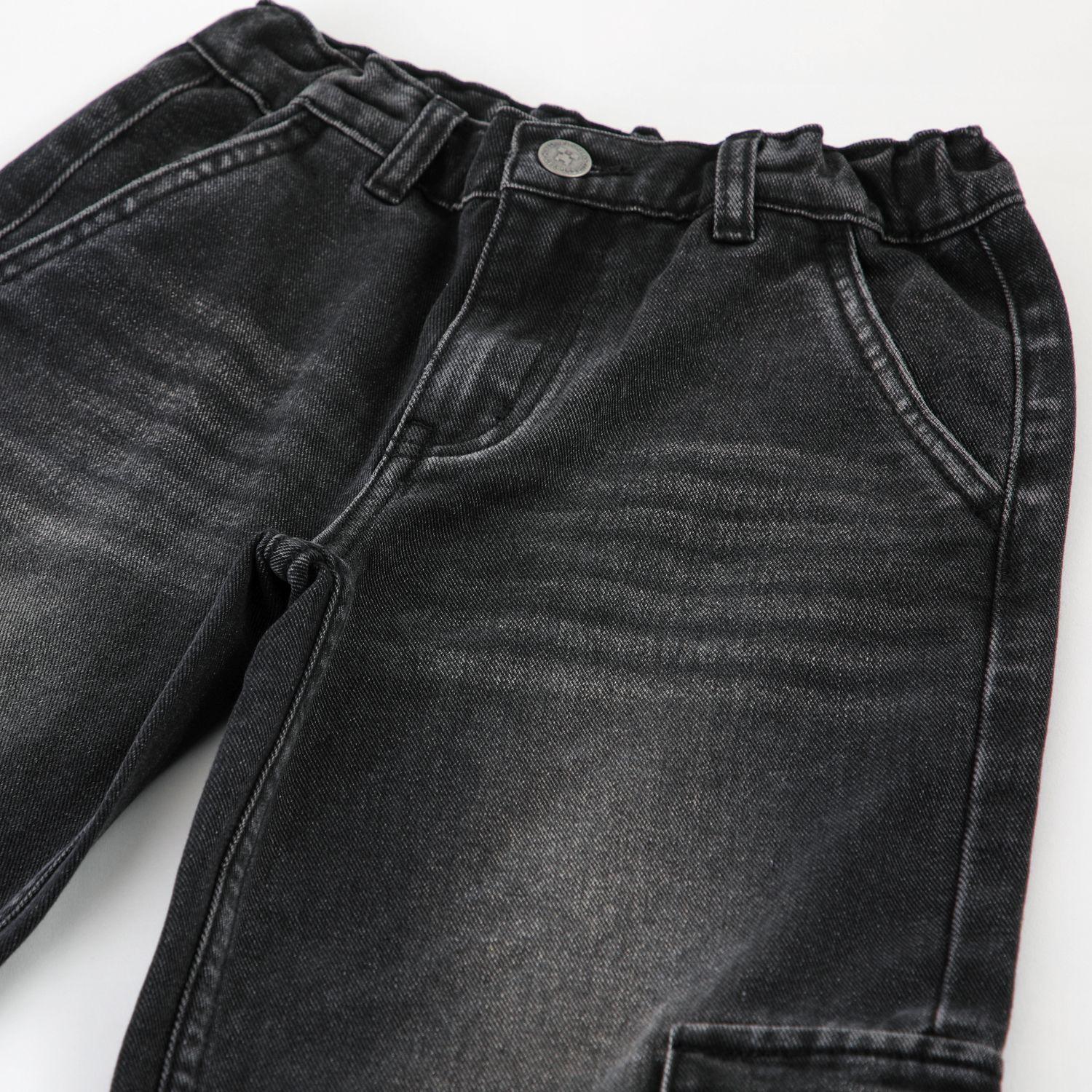 Jeans Niño Minecraft Cargo Negro-2