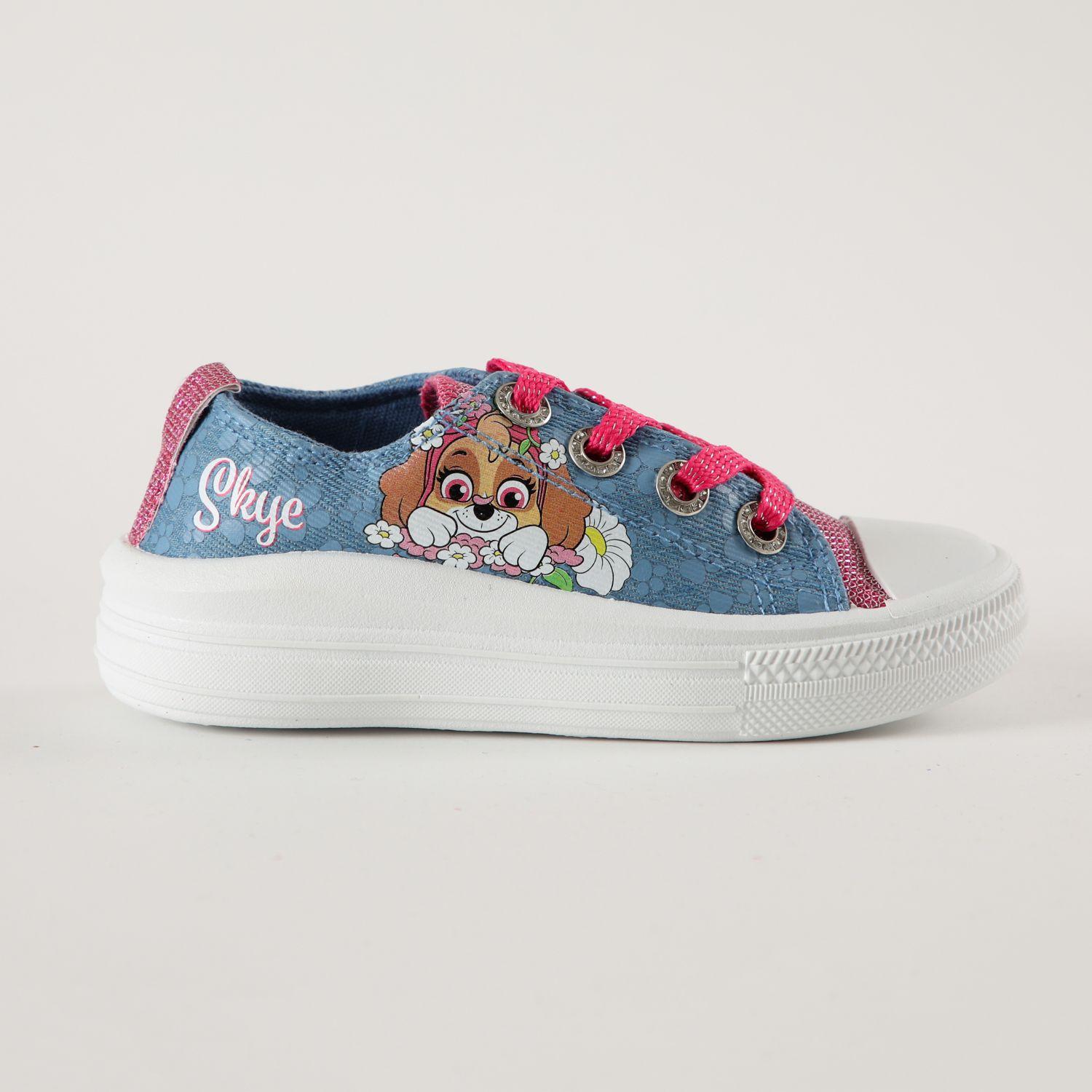 Zapatilla Lona Niña Skye Celeste Paw Patrol-0