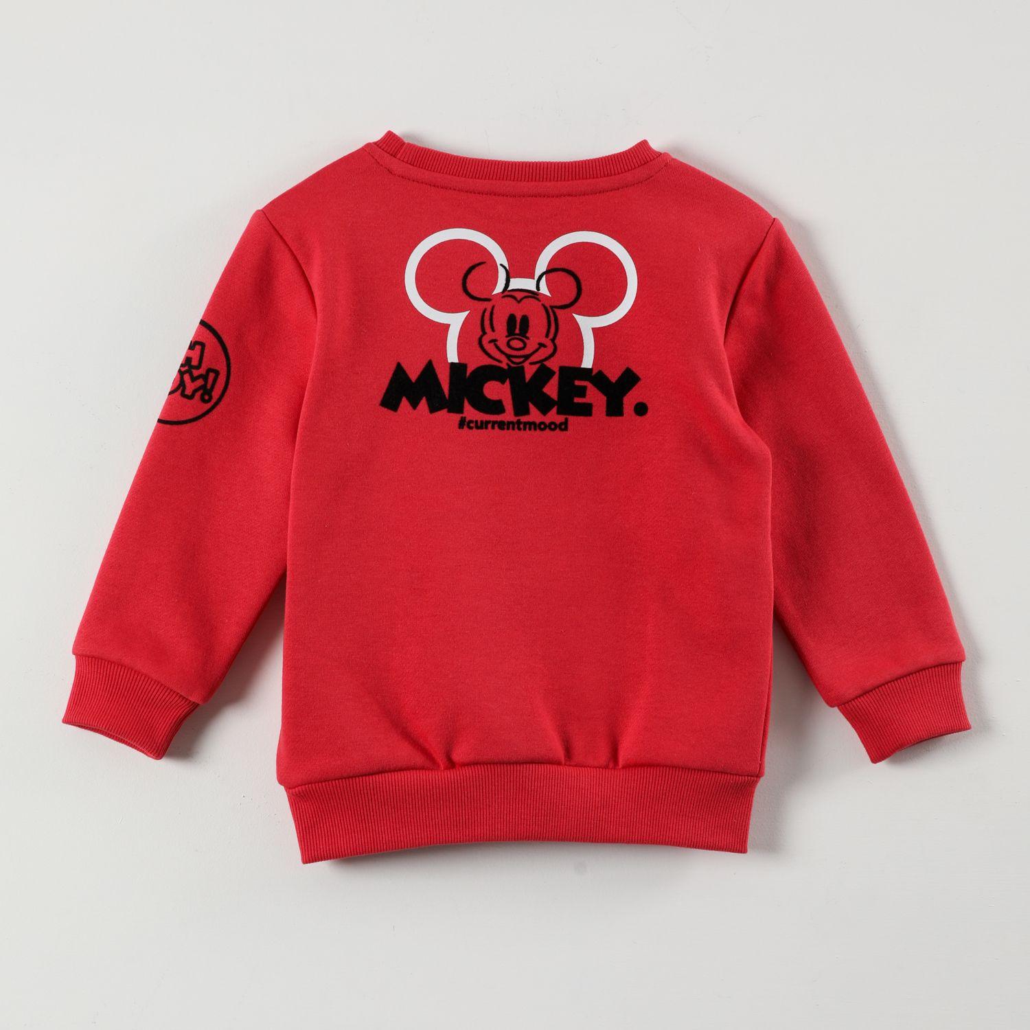 Poleron Cerrado Niño Mickey Current Mode Rojo Disney-2