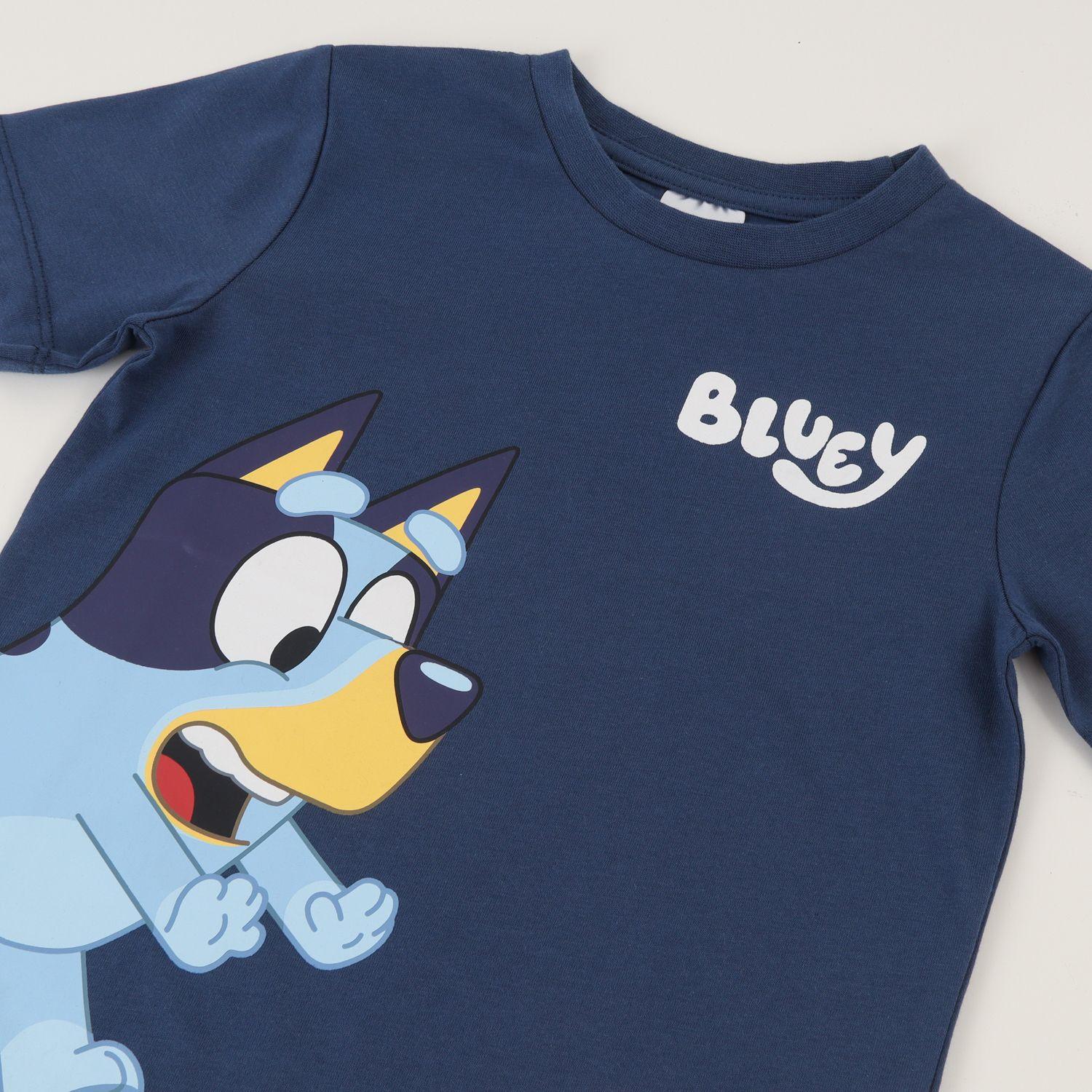 Conjunto Niño Azul Time For Fun Bluey-2