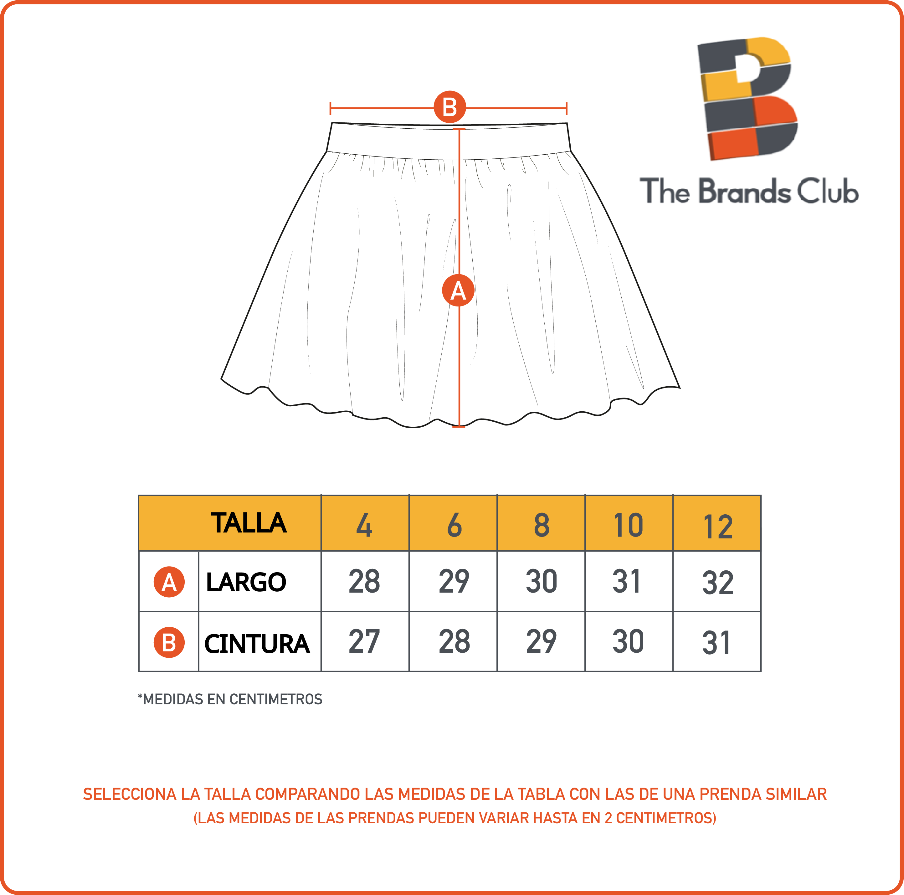 Falda Niña Azul Denim Hello Kitty-3