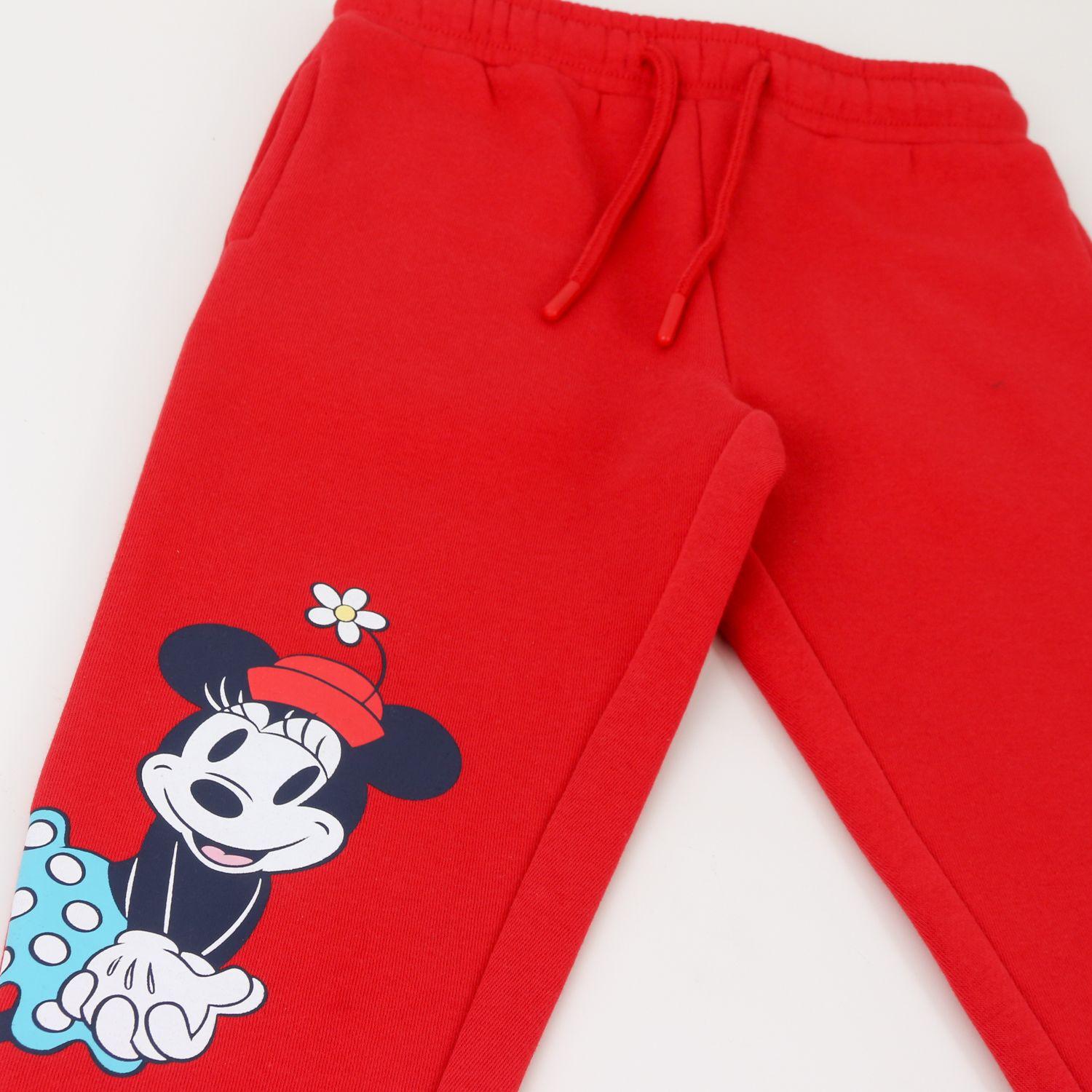 Pantalón de Buzo Niña Minnie Mouse Rojo Disney-2