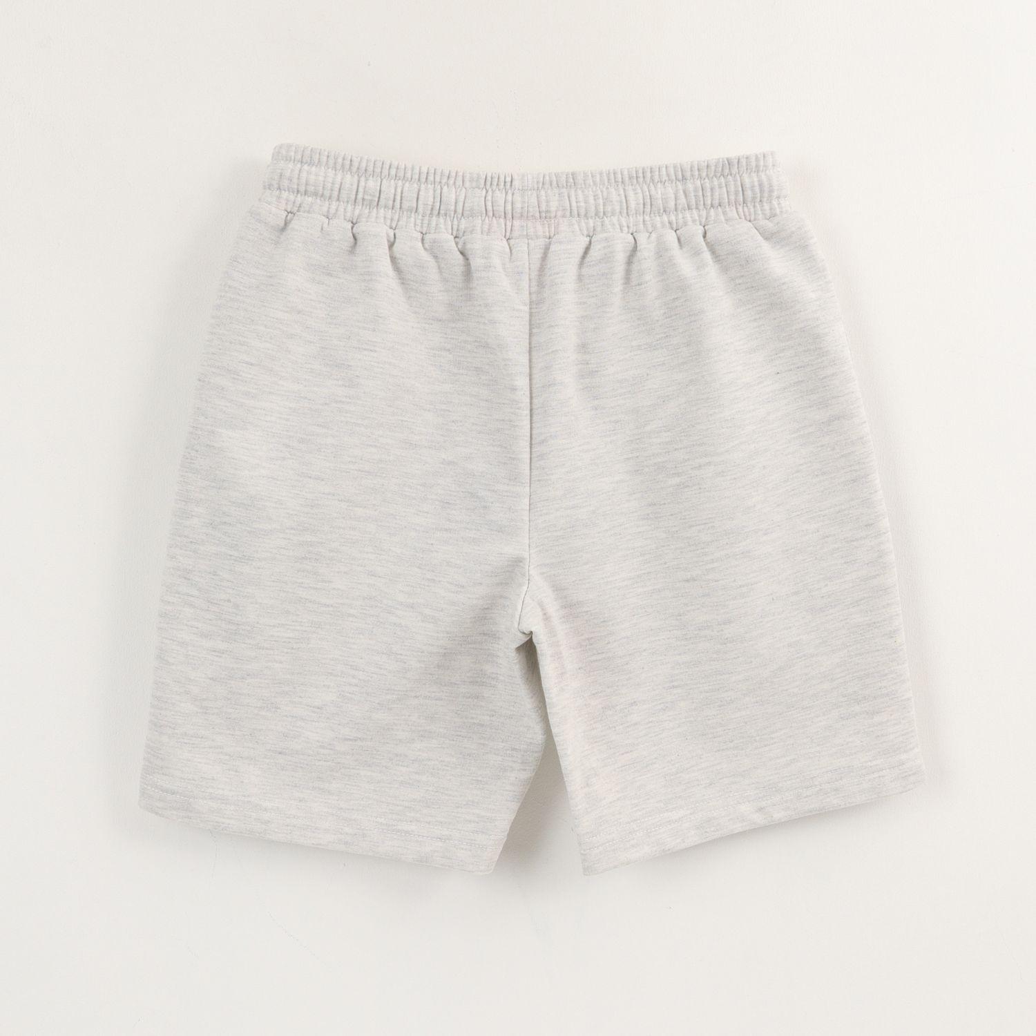 Short Niño Gris Telaraña Spiderman Marvel-1