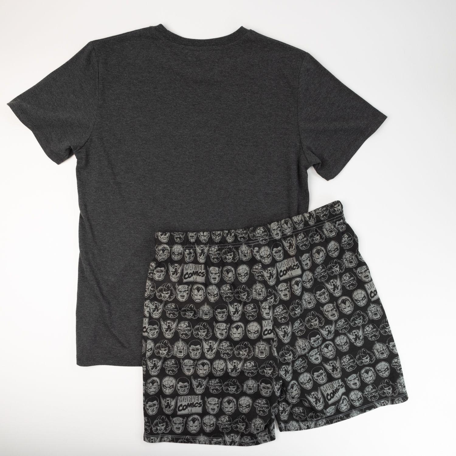 Pijama Hombre Iron Man  The Invinicible Gris Marvel-2