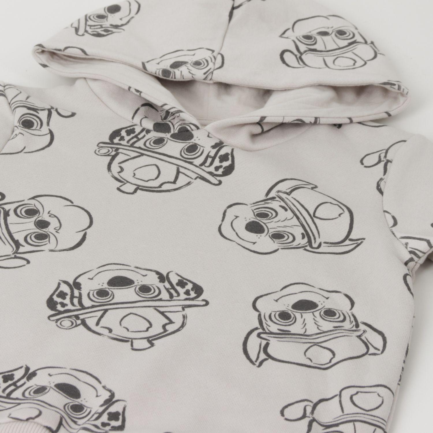 Conjunto Buzo Niño Full Print Friends Gris Paw Patrol-2