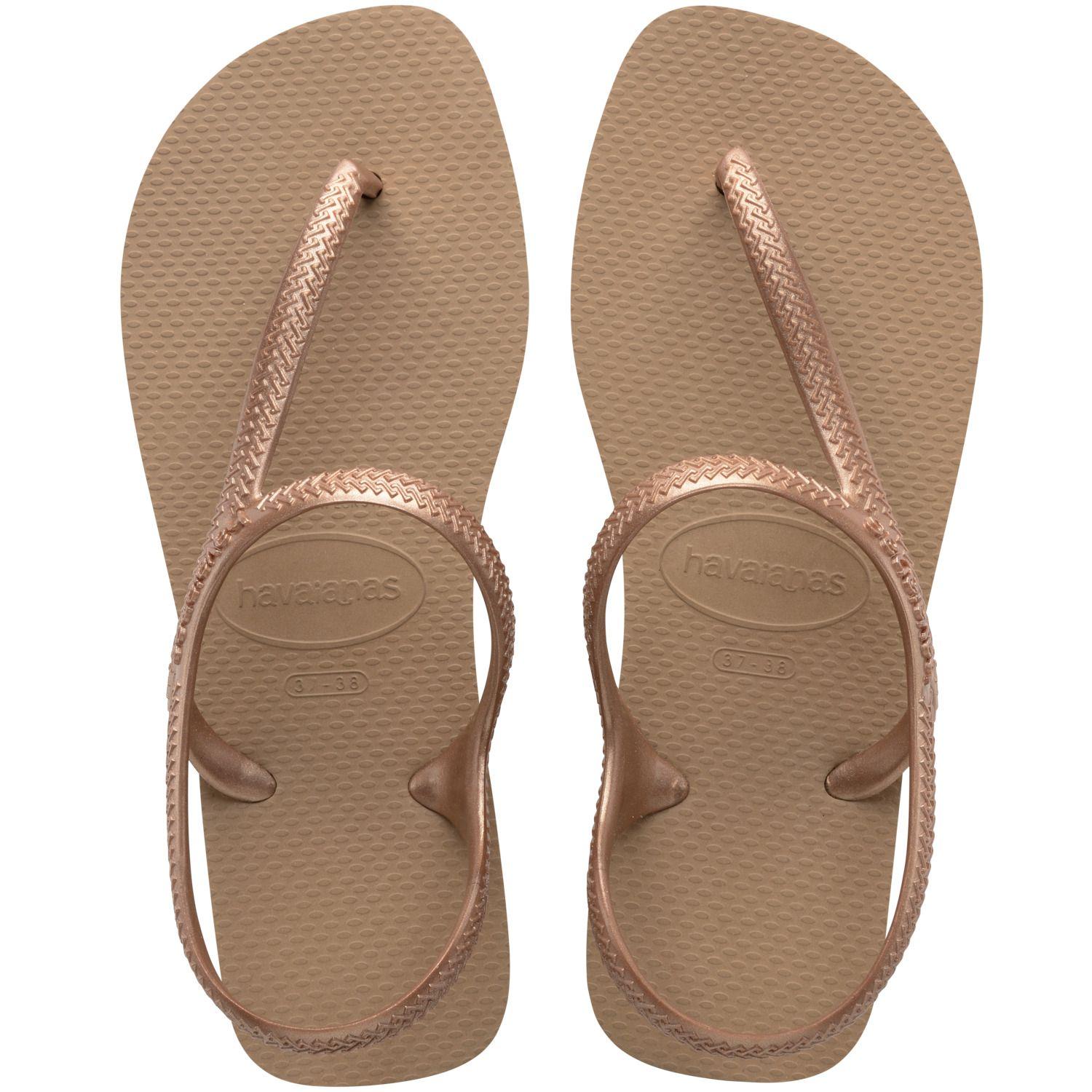 Sandalia Mujer Flash Urban Dorado Rose Havaianas-0
