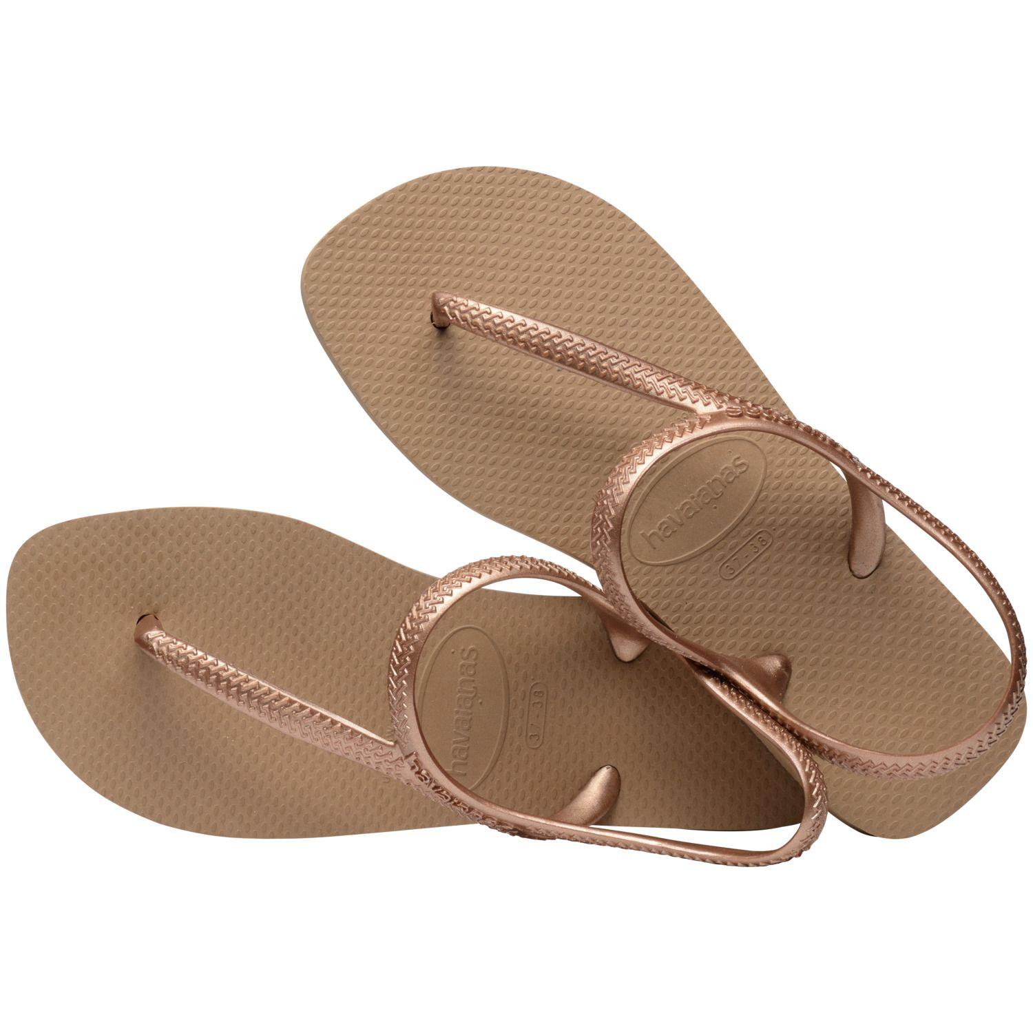 Sandalia Mujer Flash Urban Dorado Rose Havaianas-3
