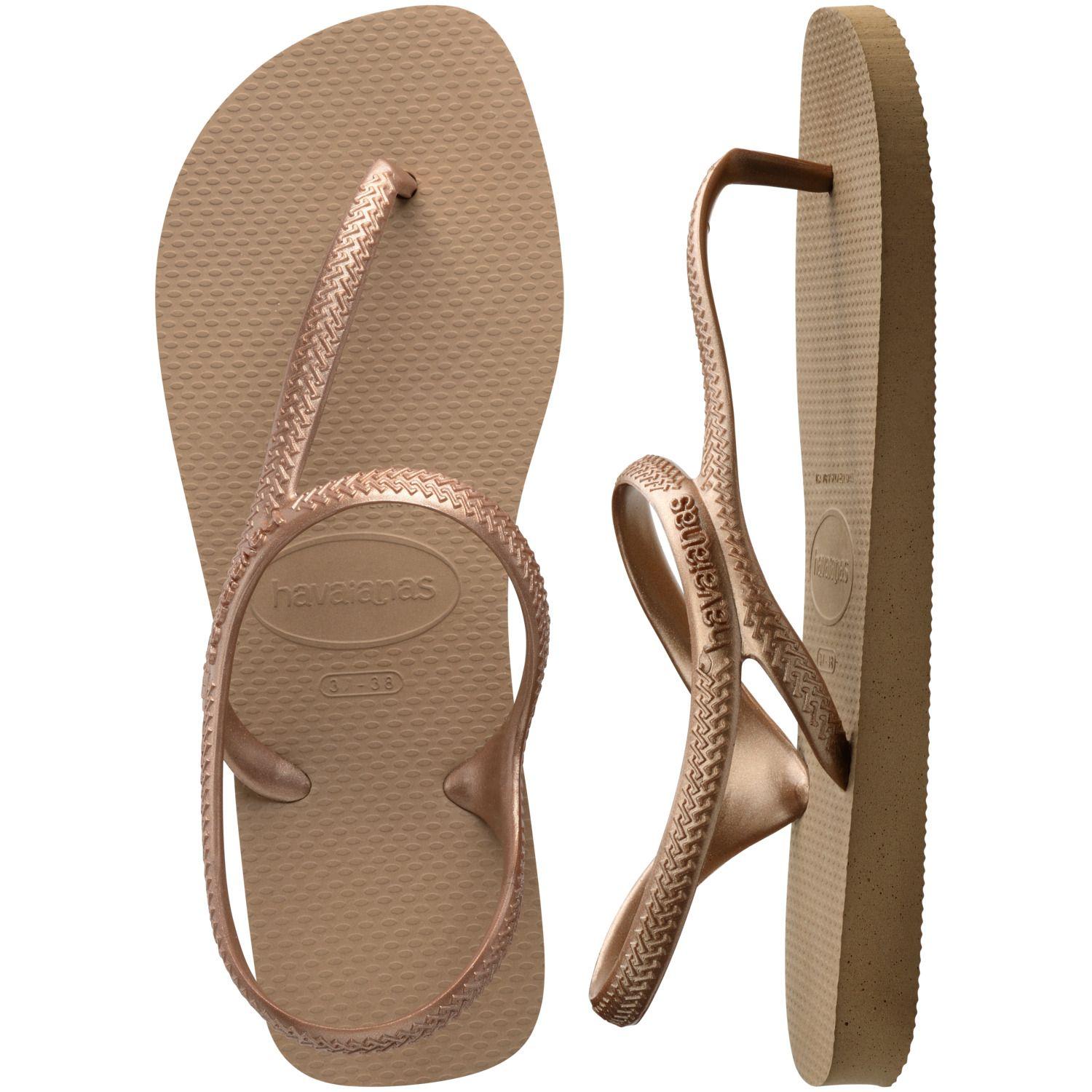 Sandalia Mujer Flash Urban Dorado Rose Havaianas-4