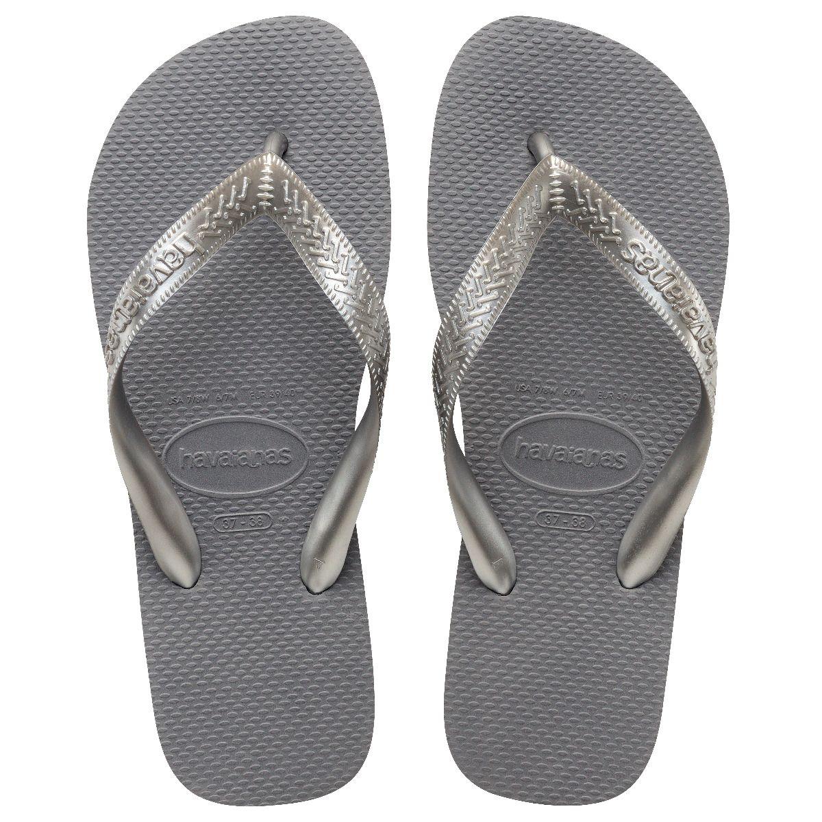 Sandalia Mujer Top Gris Havaianas-0