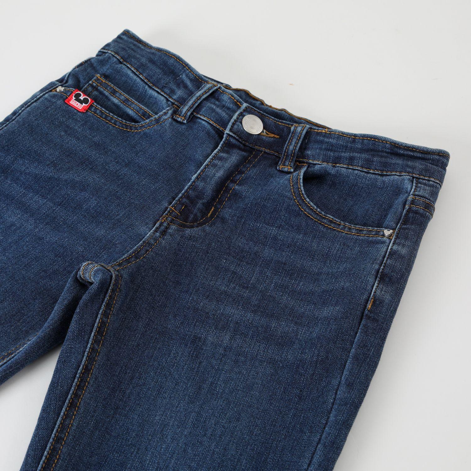 Jeans Niño Mickey Simple Azul Disney-1