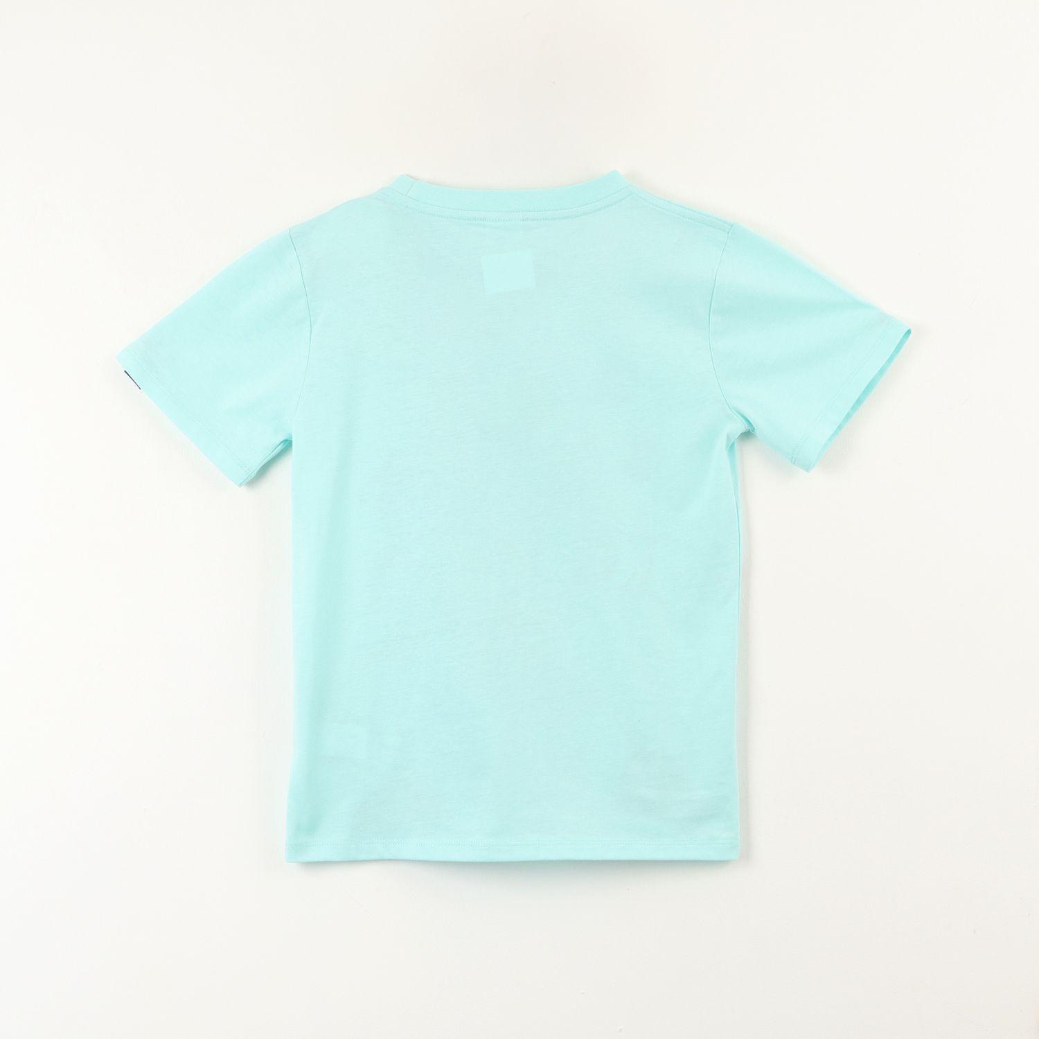 Polera Manga Corta Niño Monedas Celeste Sonic-2