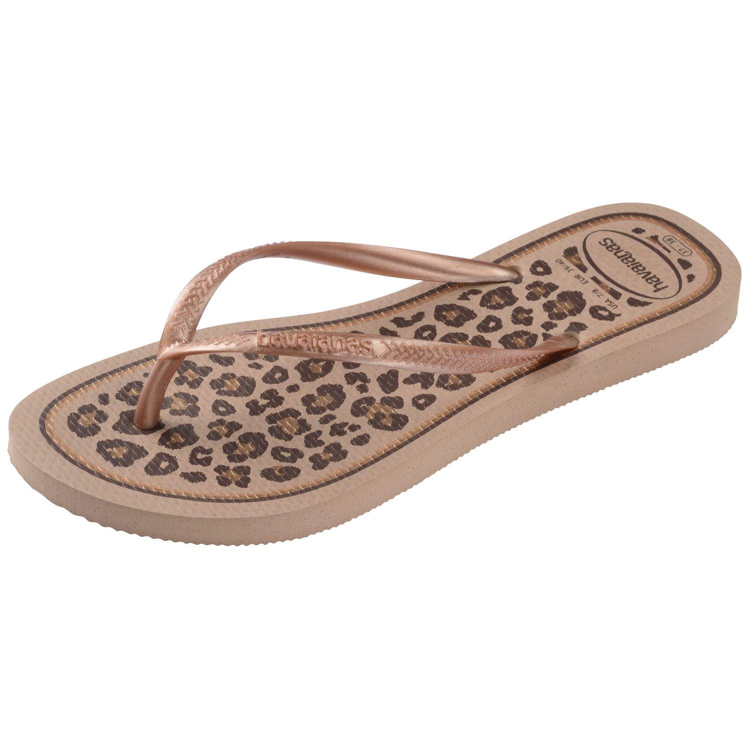 Sandalia Mujer Slim Animals Dorado Rose Havaianas-5