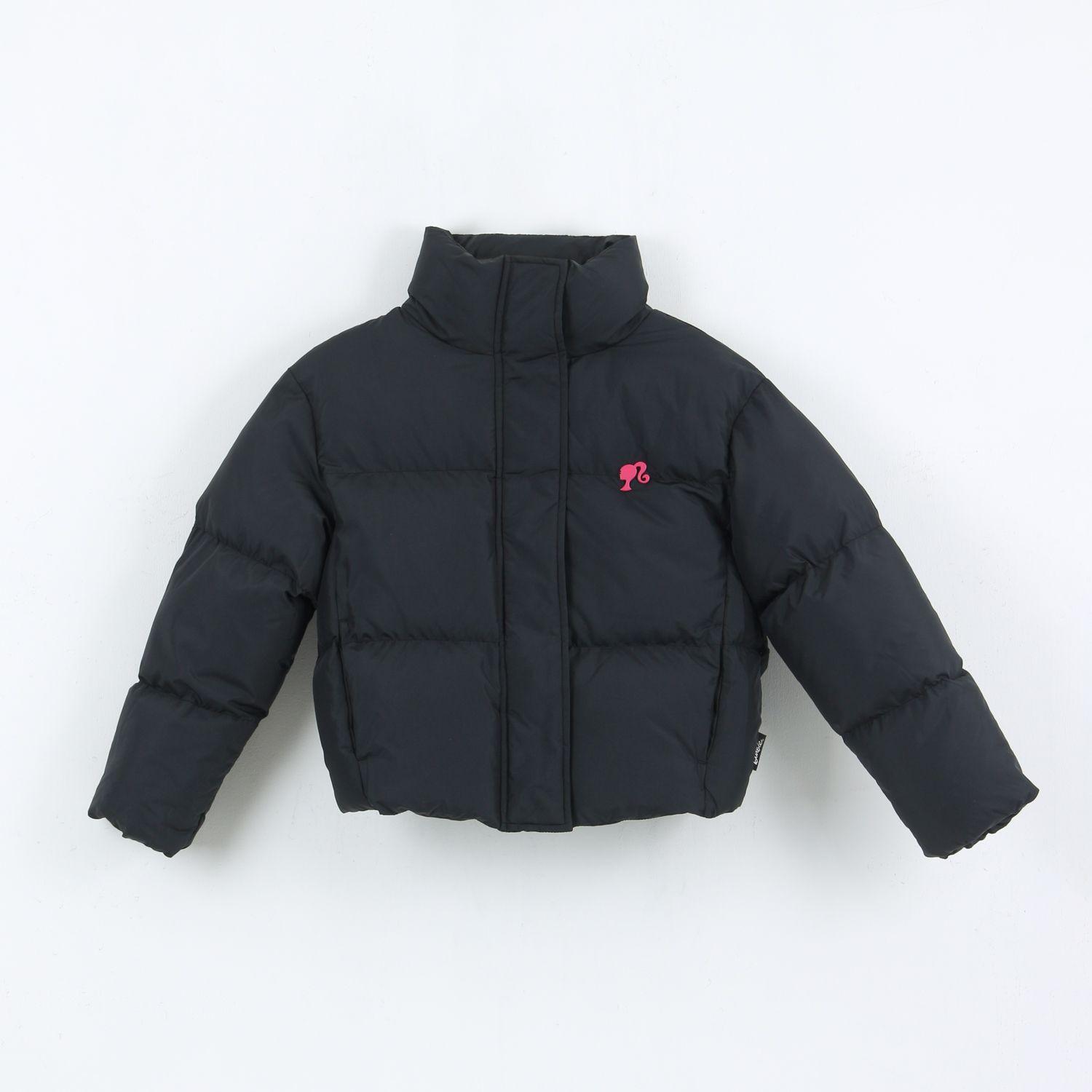 Parka Niña Logo Negro Barbie-0
