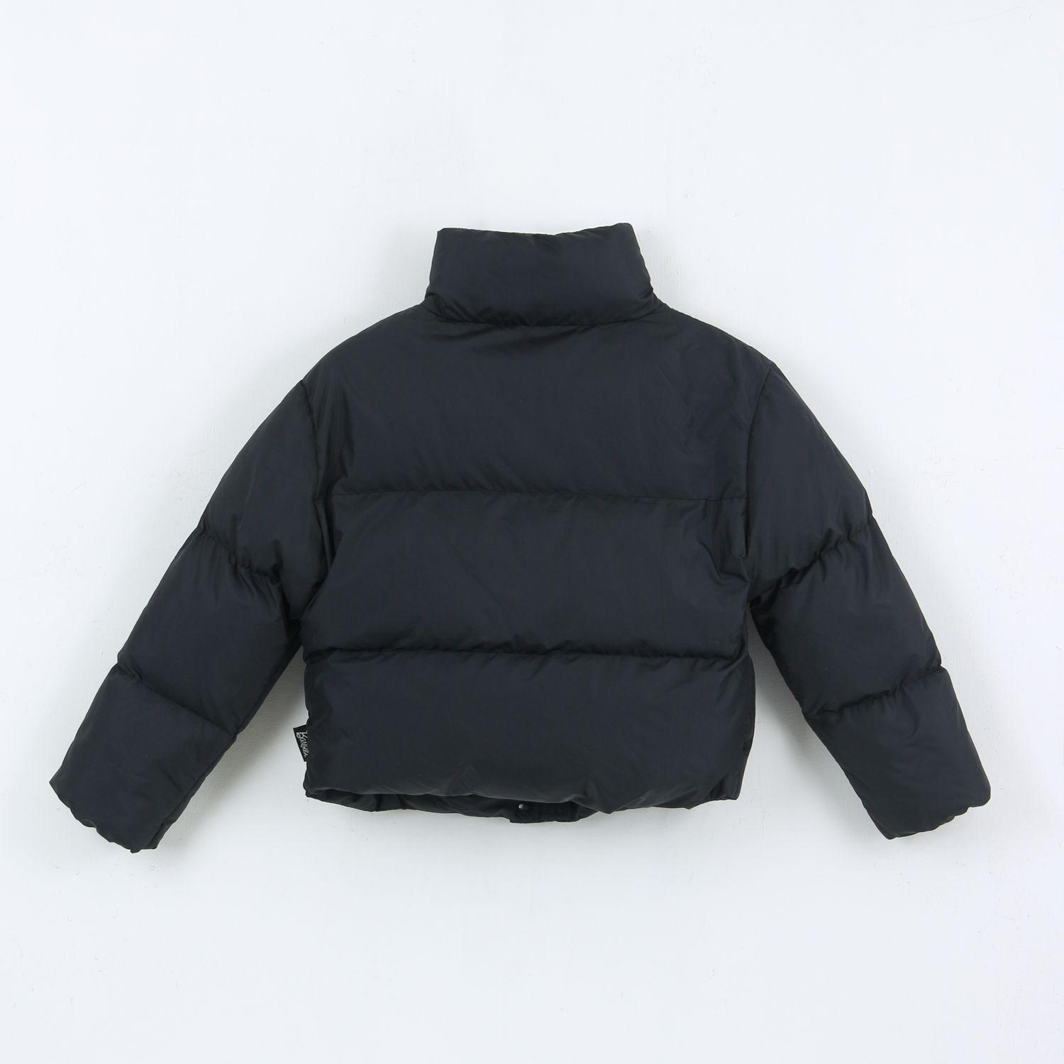 Parka Niña Logo Negro Barbie-1