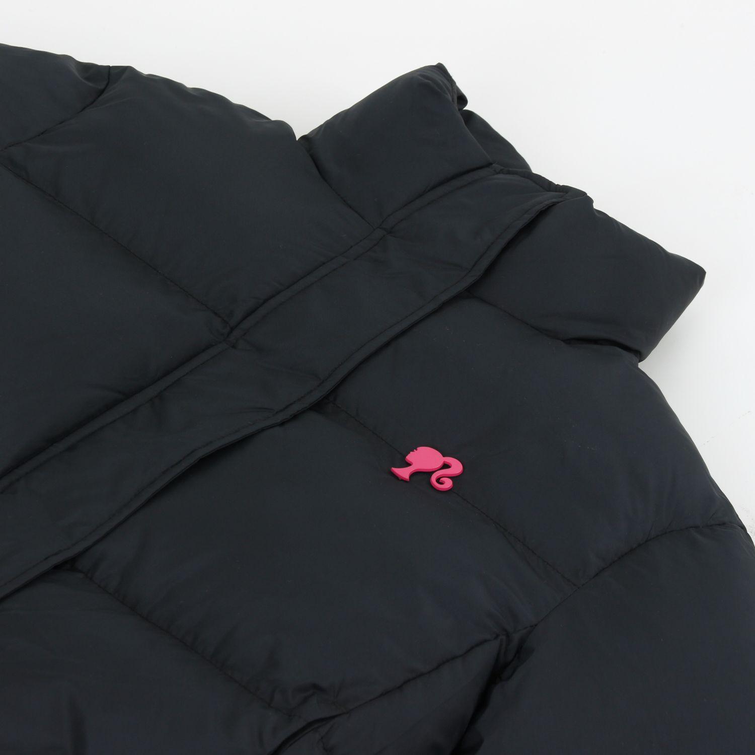 Parka Niña Logo Negro Barbie-2