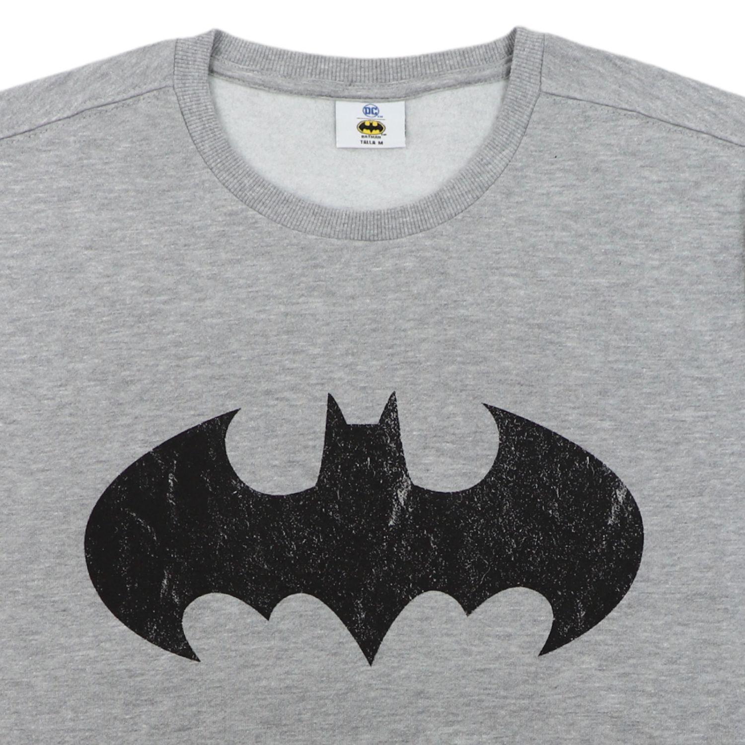 Poleron Hombre Batman Liga Justicia Gris Oscuro DC Comics-2