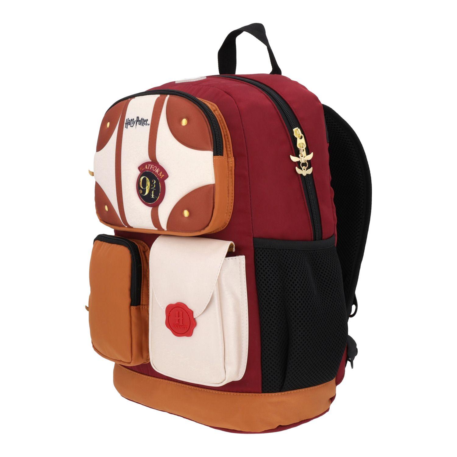 Mochila Escolar Niño Plataforma 9 3/4 Burdeo Harry Potter-7