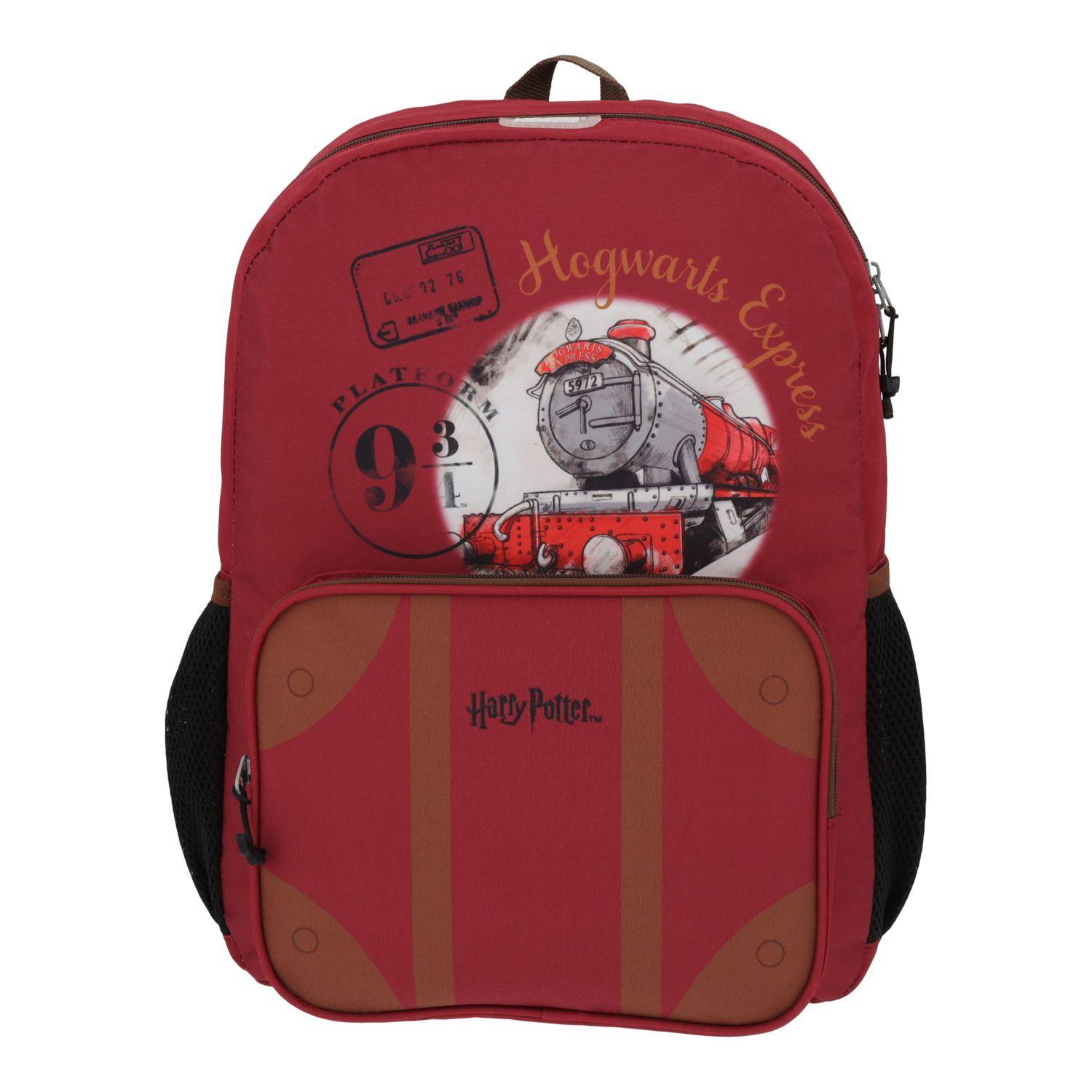 Mochila Escolar Niño Hogwarts Express Burdeo Harry Potter-0