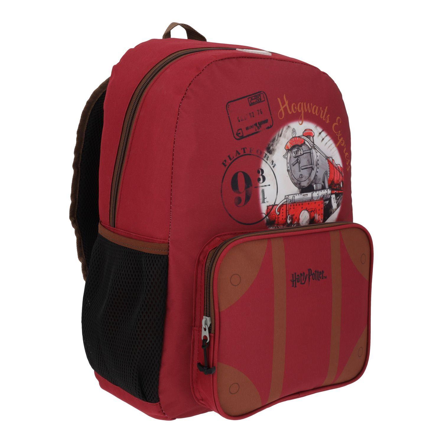 Mochila Escolar Niño Hogwarts Express Burdeo Harry Potter-1