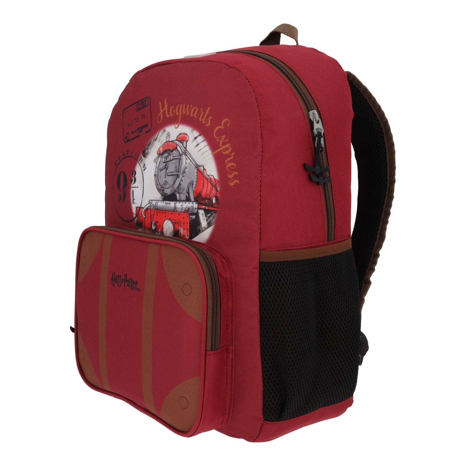 Mochila Escolar Niño Hogwarts Express Burdeo Harry Potter-7