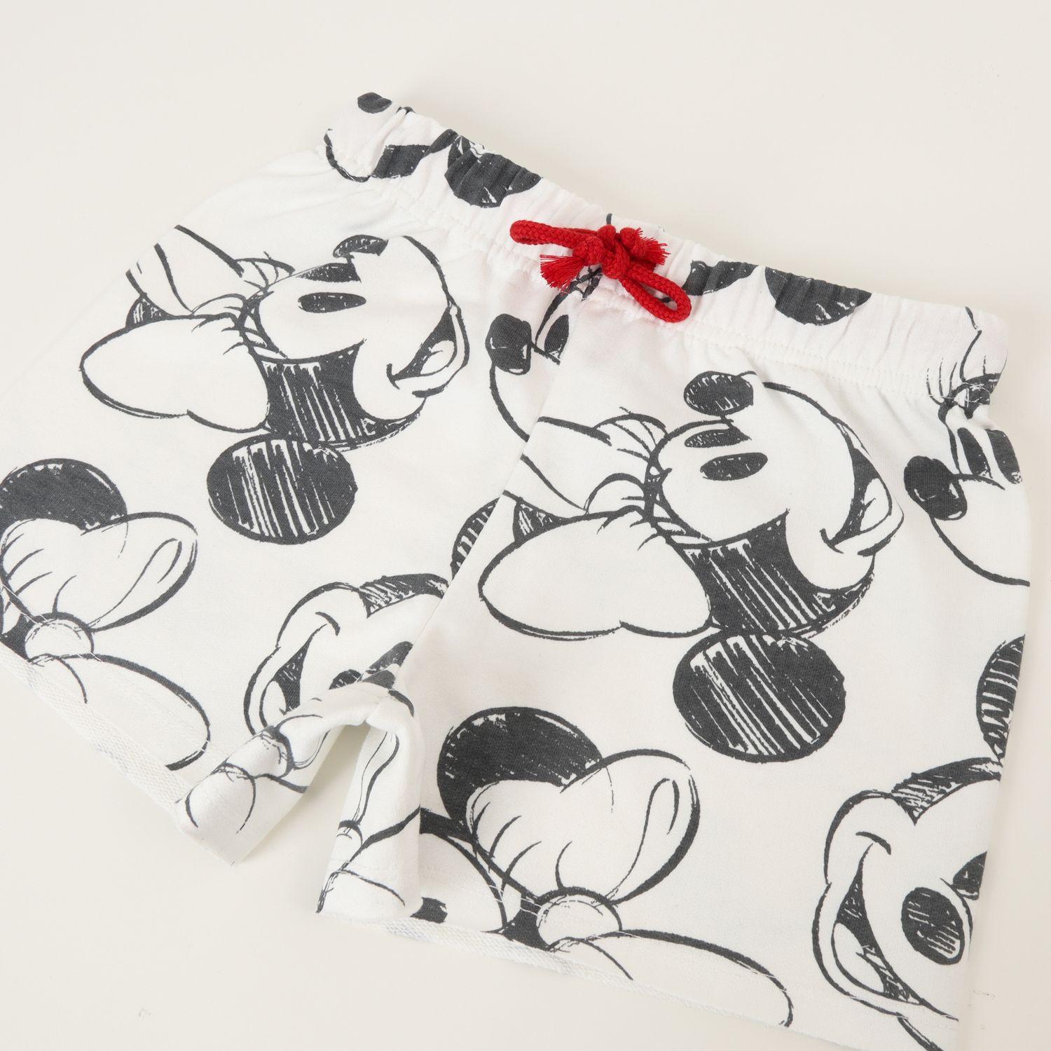 Conjunto Comfy Niña Minnie Lineal Gris Disney-3