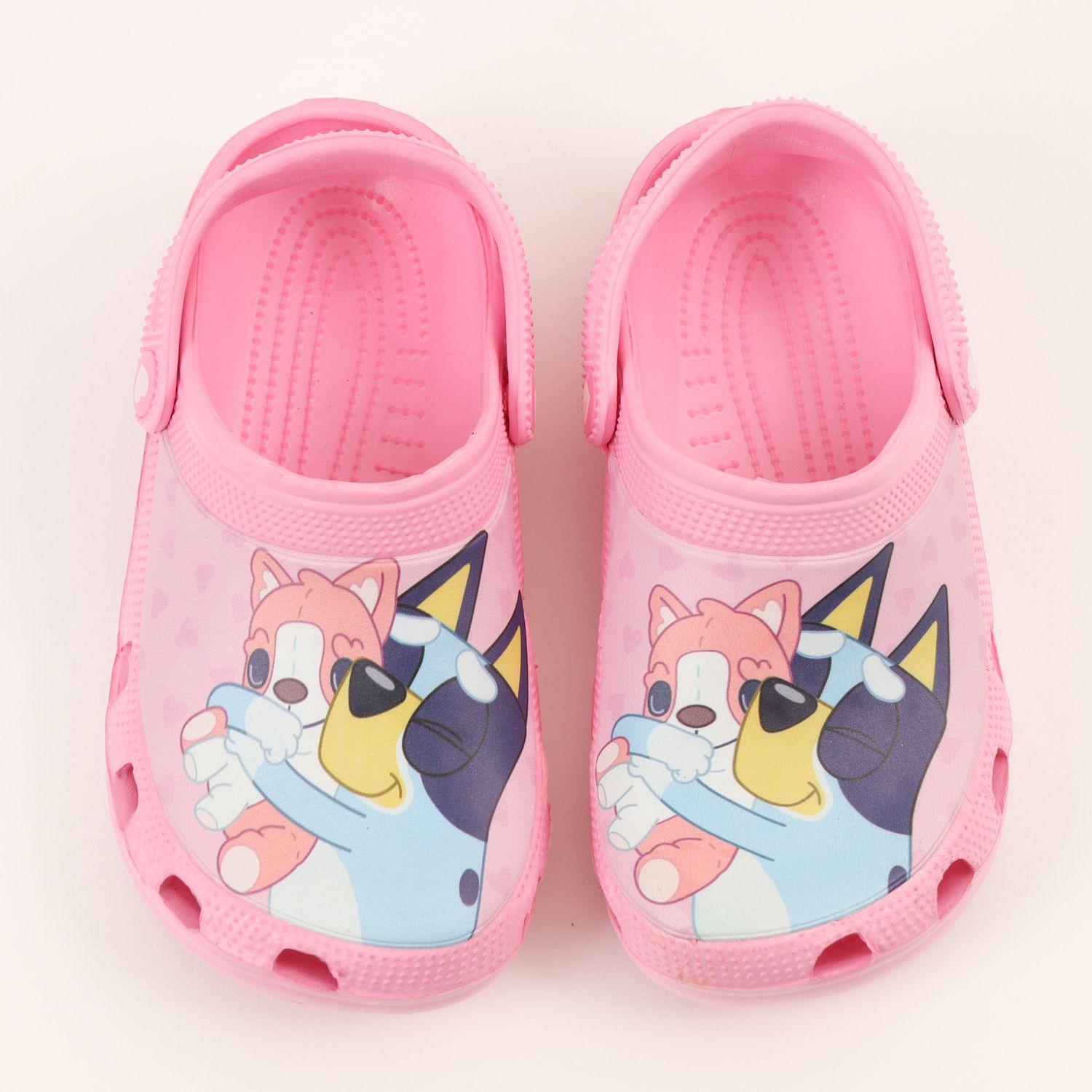 Zueco De Eva Niña Rosado Abrazo Bluey-3