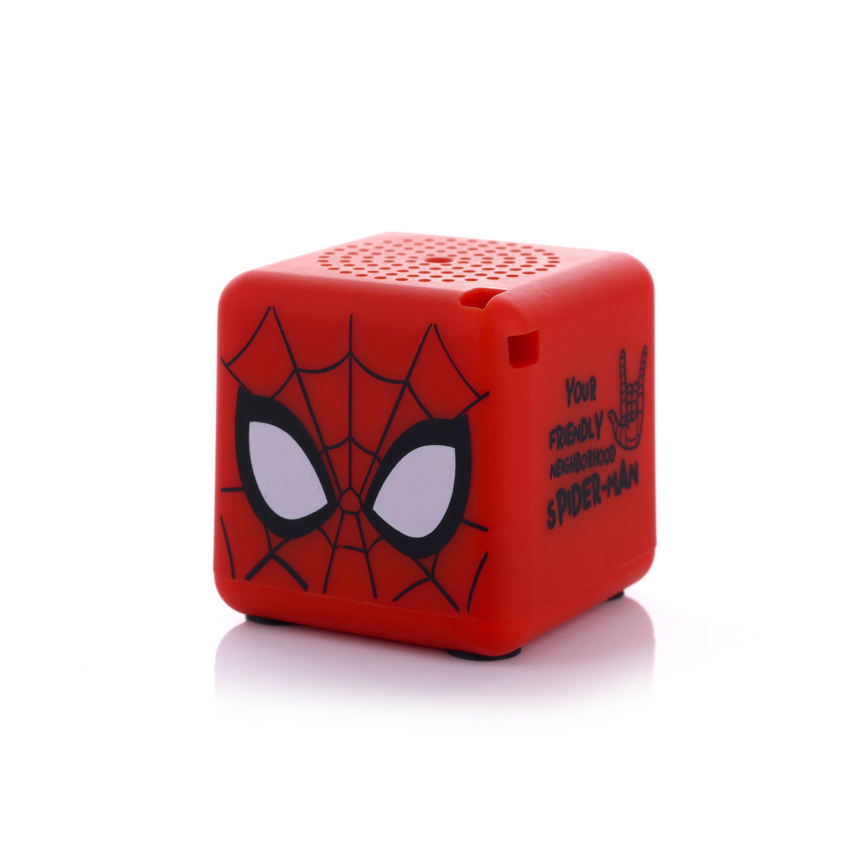 Parlante Bluetooth Box Portátil Spiderman Marvel Bitty Boomers-3